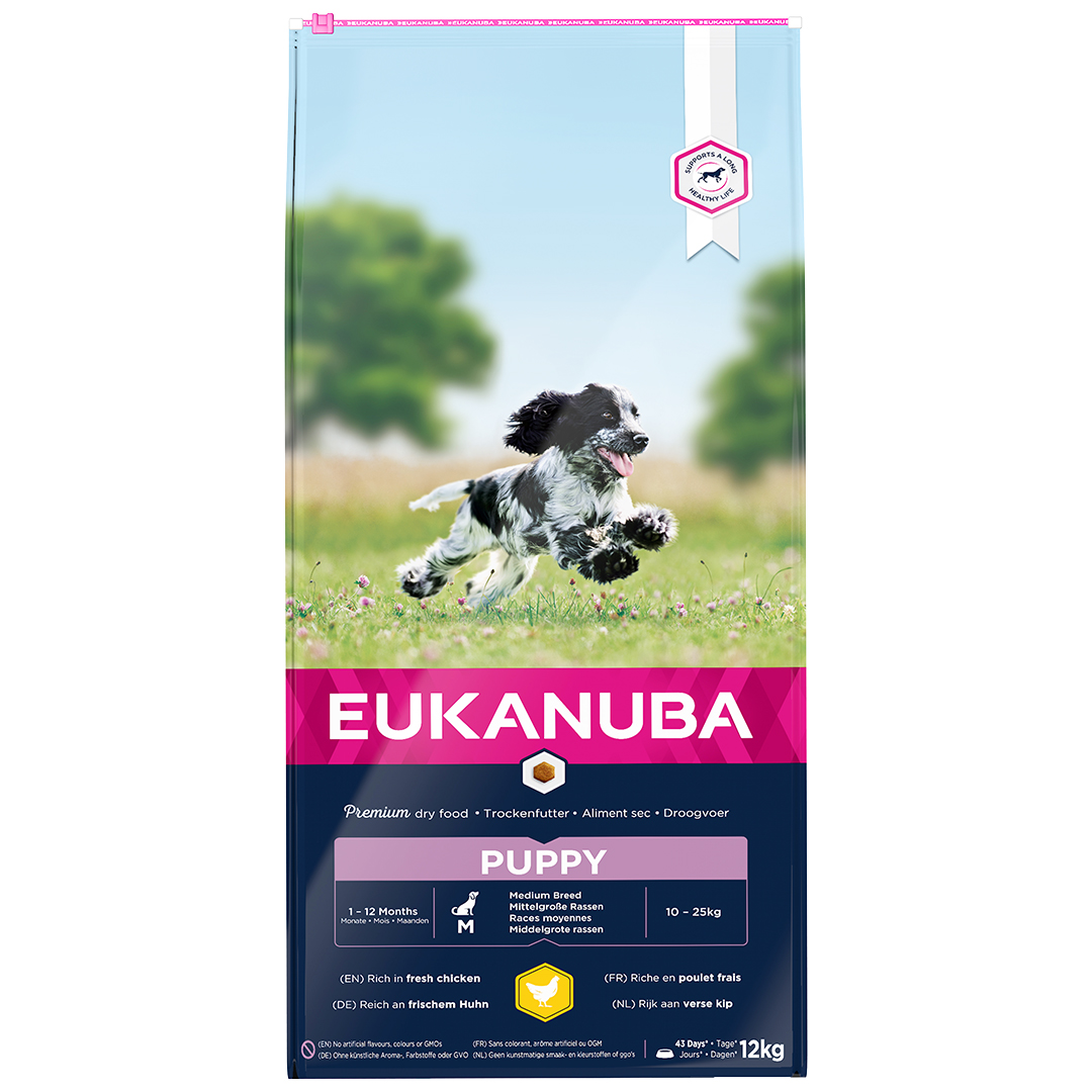 Eukanuba Euk Dog Growing Puppy Medium Breed 12Kg  