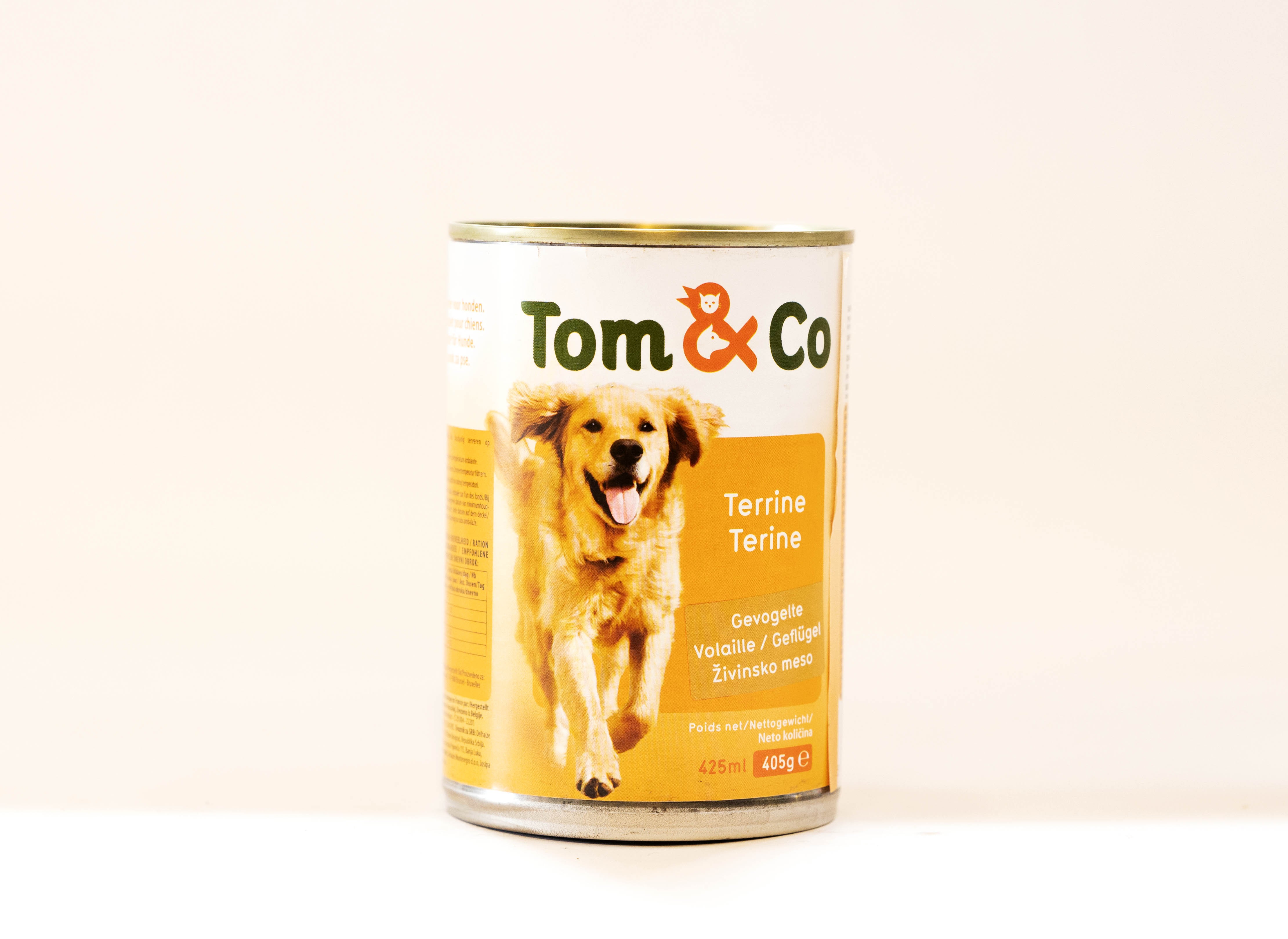 Tom&Co Chien Terr.Volaille 405Gr