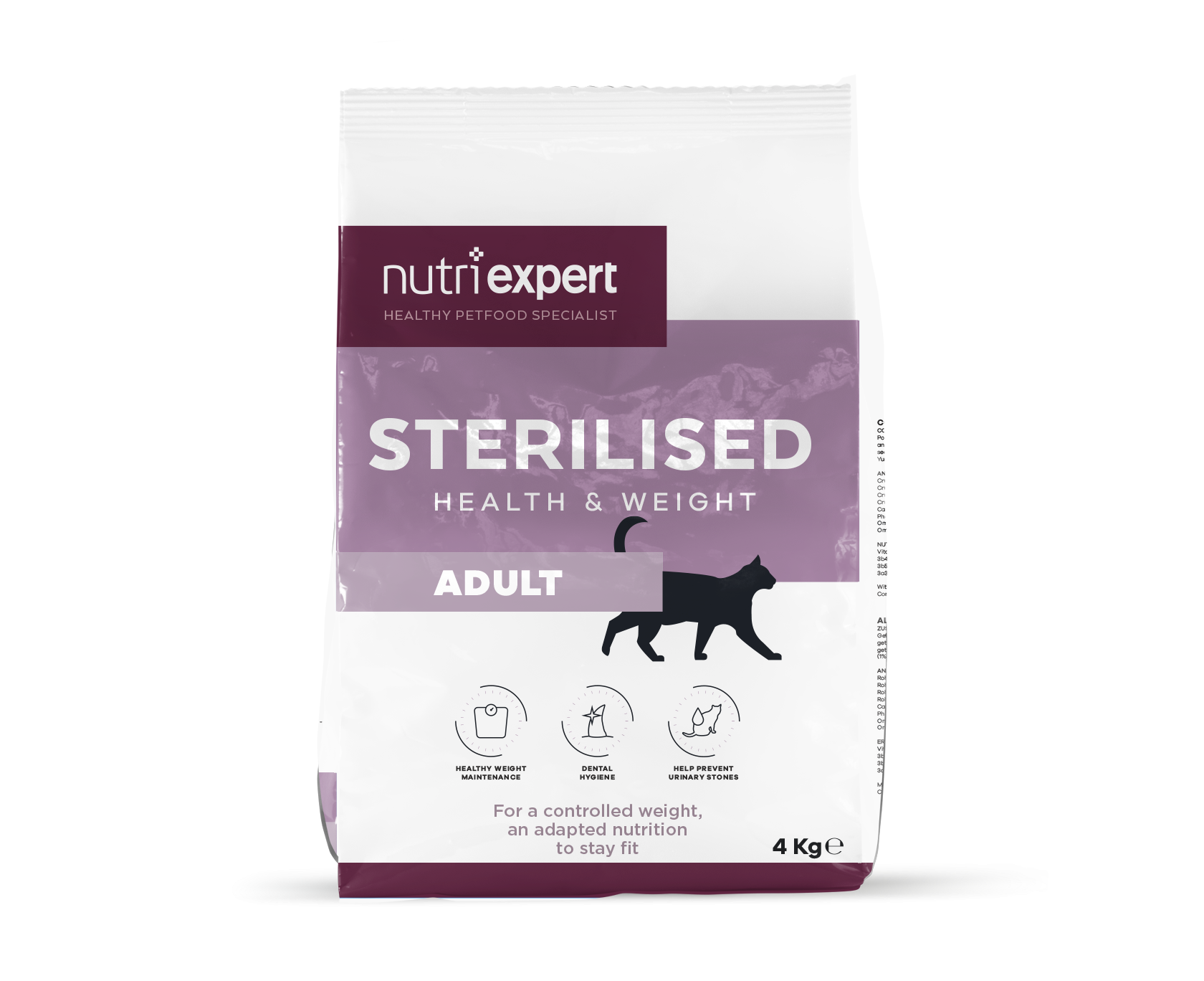 Nutri Expert Sterilised Cat Kip Adult 4Kg