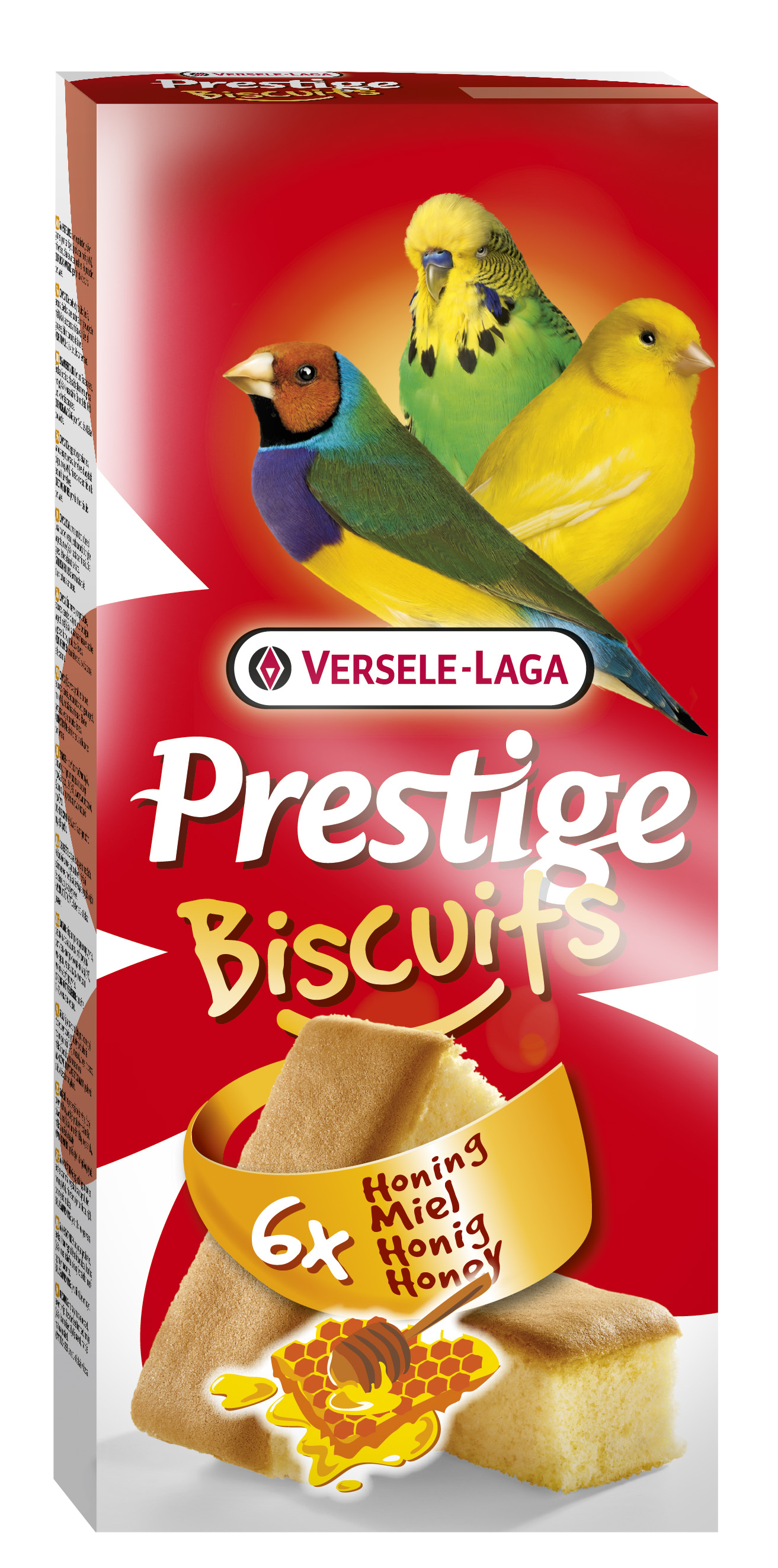 Versele Laga Prestige Biscuits Miel - 6 Pcs 70G 
