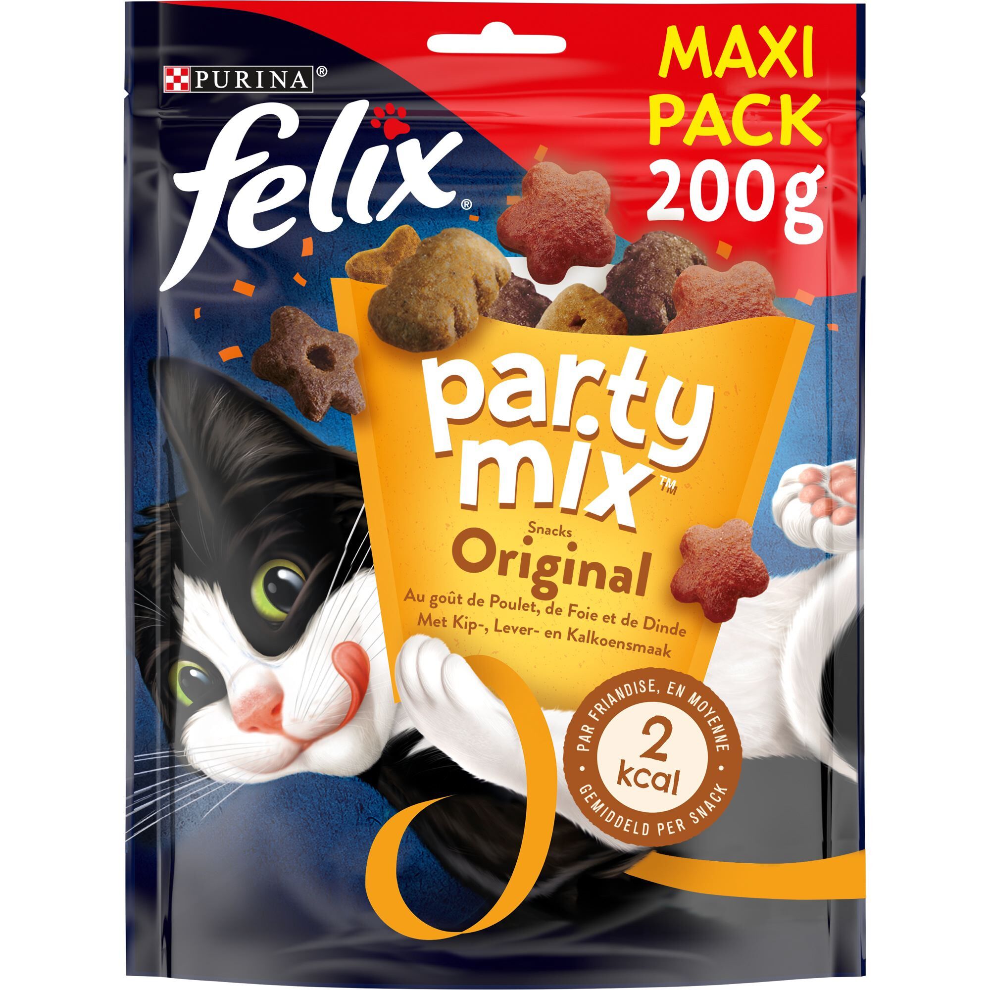 Felix Party Mix Original Kattensnacks   200G