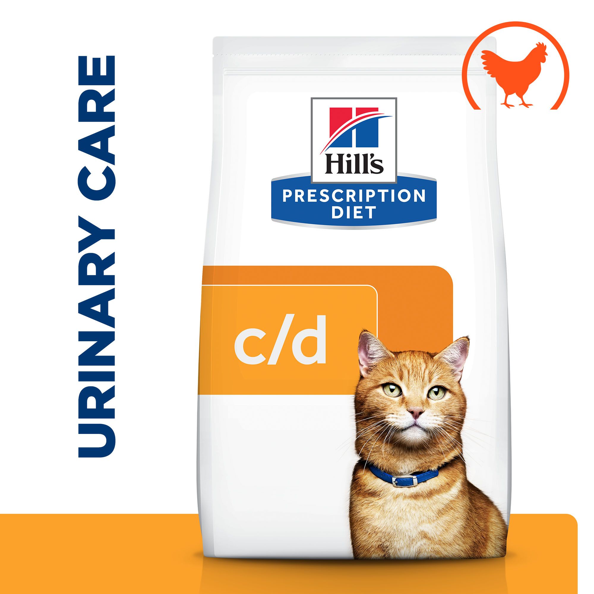 Hill's Prescription Diet c/d Multicare Urinary Care Kattenvoer met Kip Zak 8kg