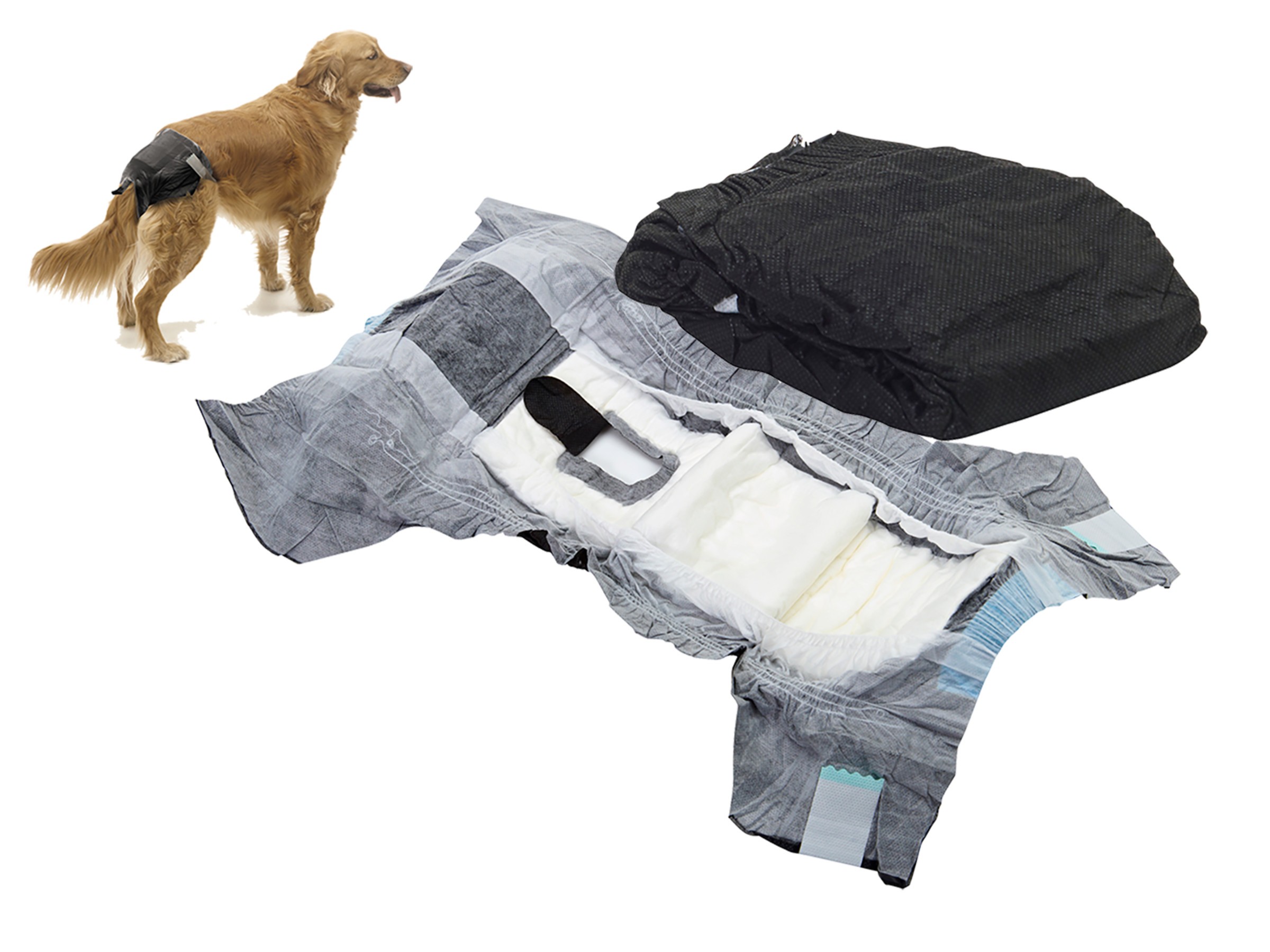 Couche Pour Chien Comfort Nappy Taille 1 (12 Couches)