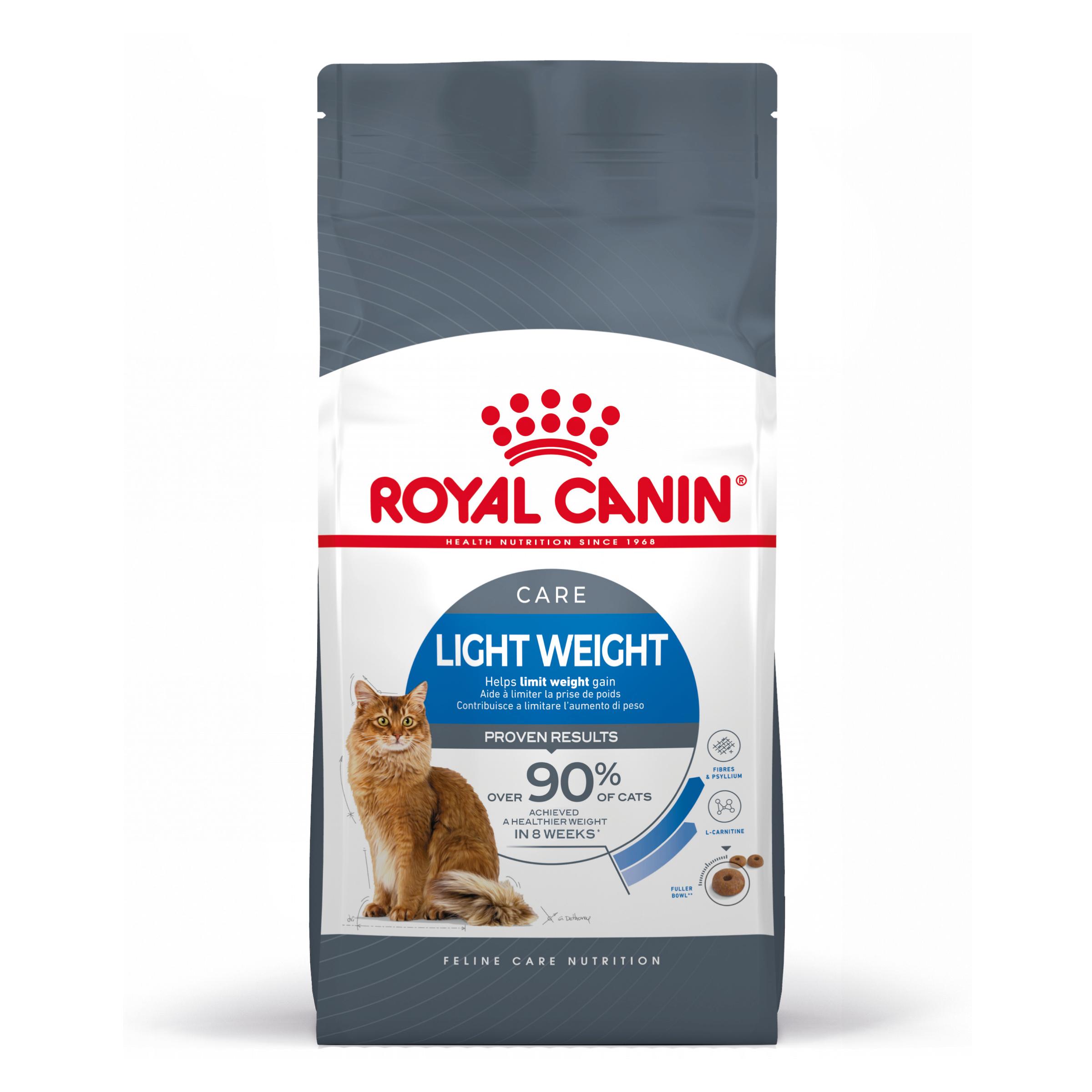 Royal Canin Light Weight Care - Kattenvoer voor katten Aanbevolen om de gewichtstoename te helpen beperken - 8kg