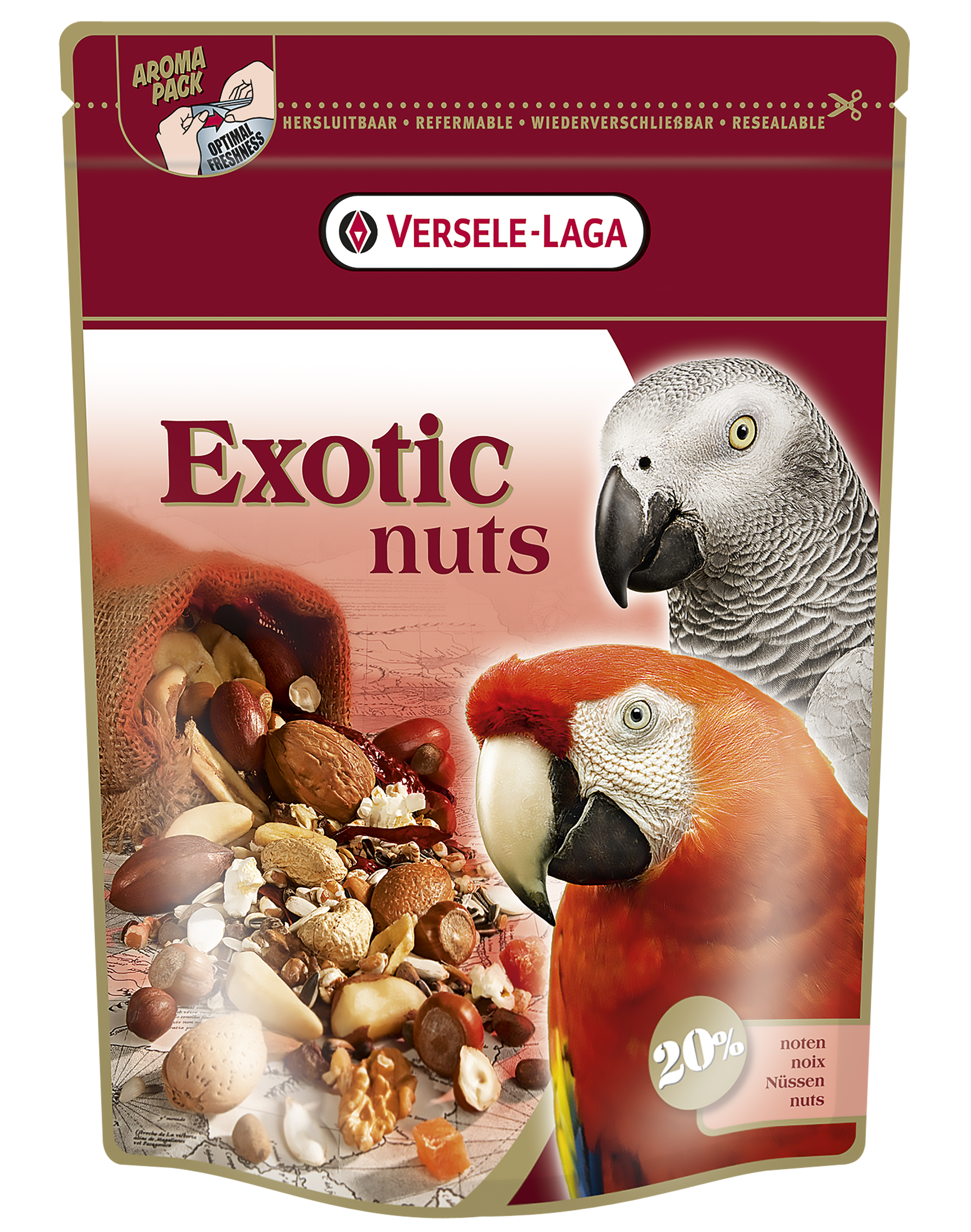 Versele Laga Prestige Premium Perroquets Exotic Nuts Mix  750G