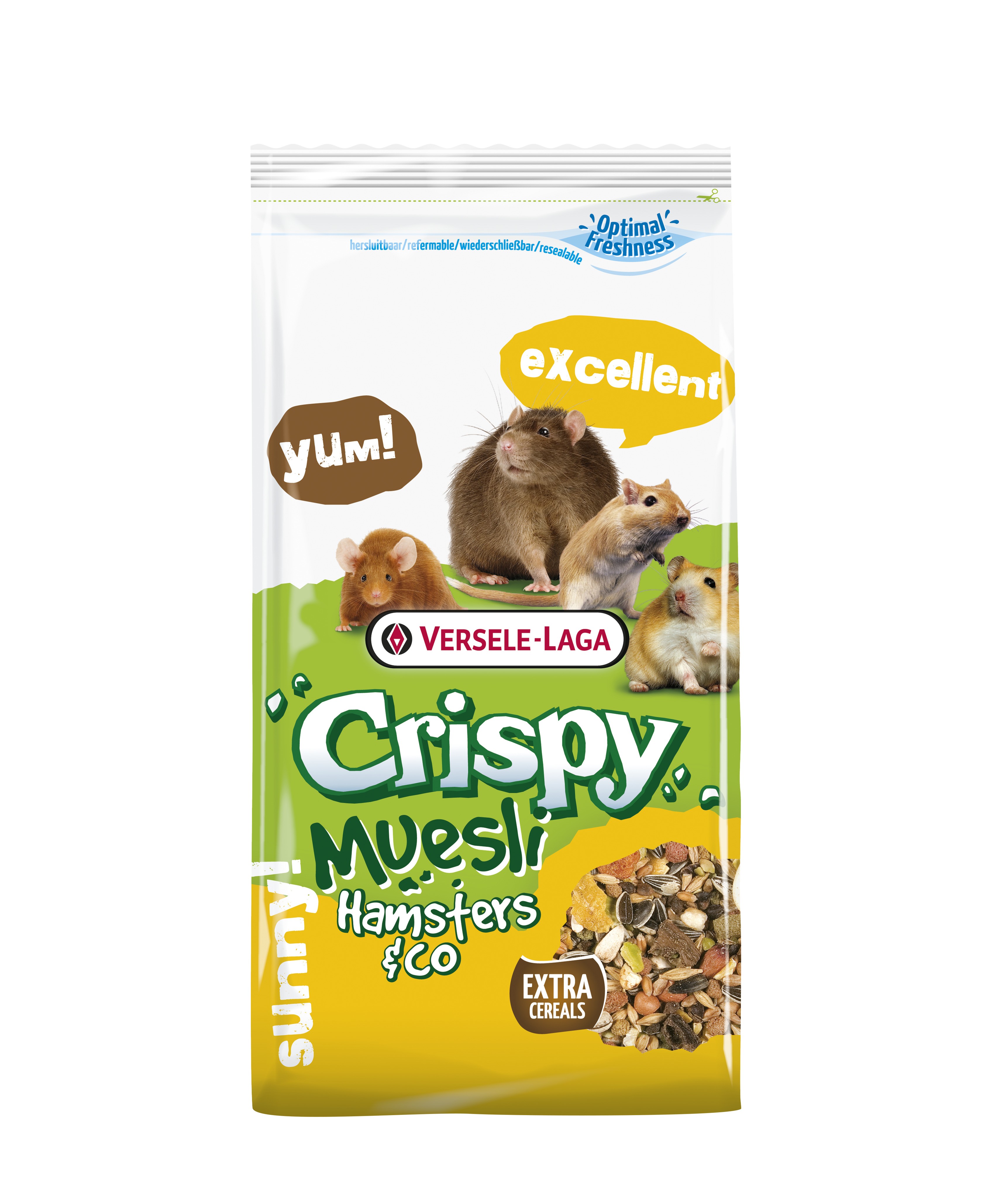 VERSELE LAGA Crispy Muesli Hamsters - 400g (VL461699) / 1kg (VL461721)