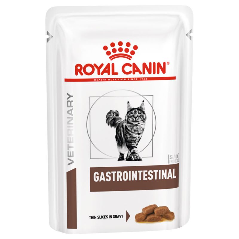 ROYAL CANIN VETERINARY VDIET CAT GAST INTEST Porc/volaille ADULT 12*85g