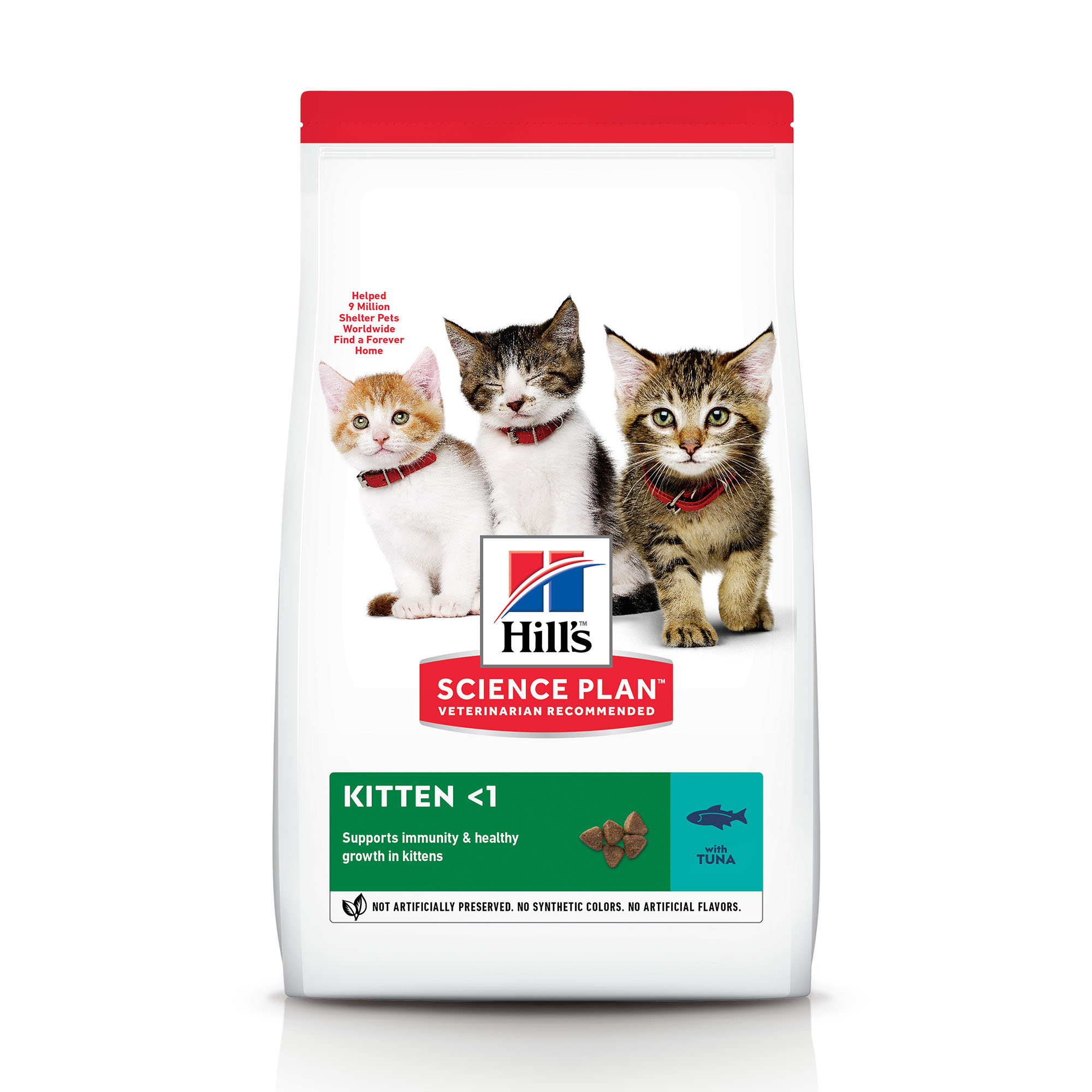 Hill's Science Plan Kitten croquettes pour chaton au thon 1.5 kg