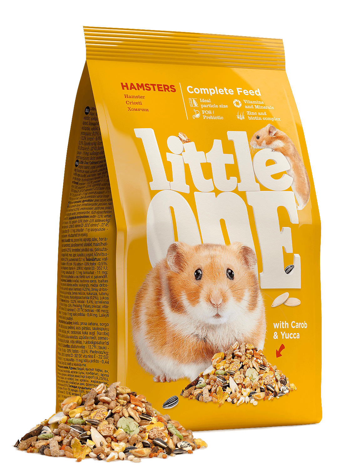 Aliment complet pour hamsters 900g