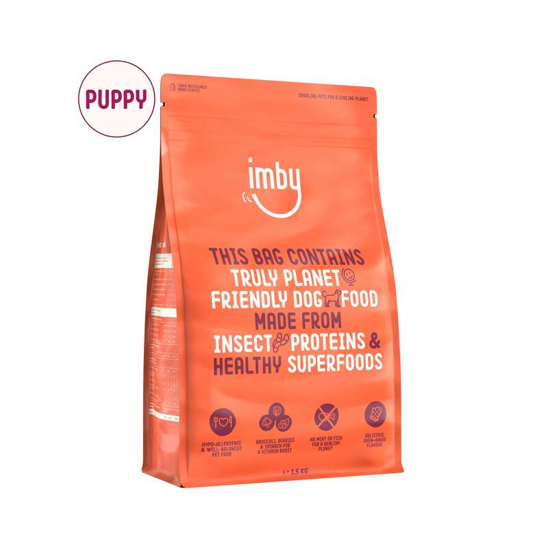 Imby Hondenvoer met insectproteïnen puppy 1,5KG