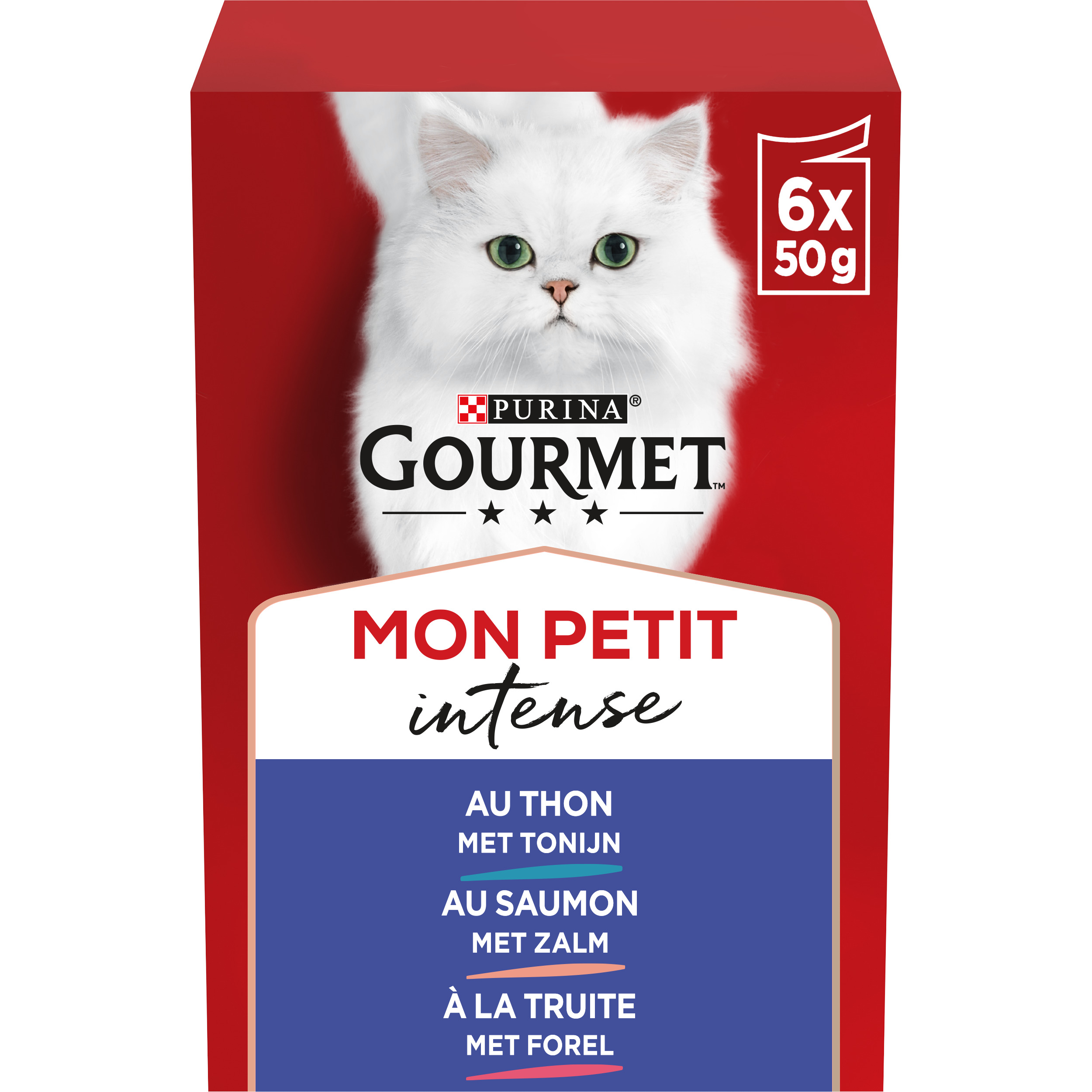 Gourmet Mon Petit Chat Poissons  6X50G
