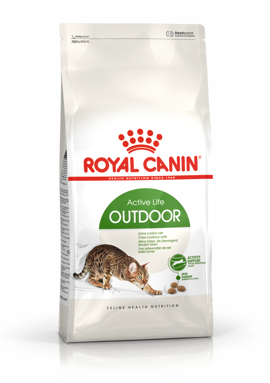 Royal Canin Outdoor - Aliment pour chats adultes. (de 1 à 7 ans) - Accès fréquent à l'extérieur et activité régulière - 2kg