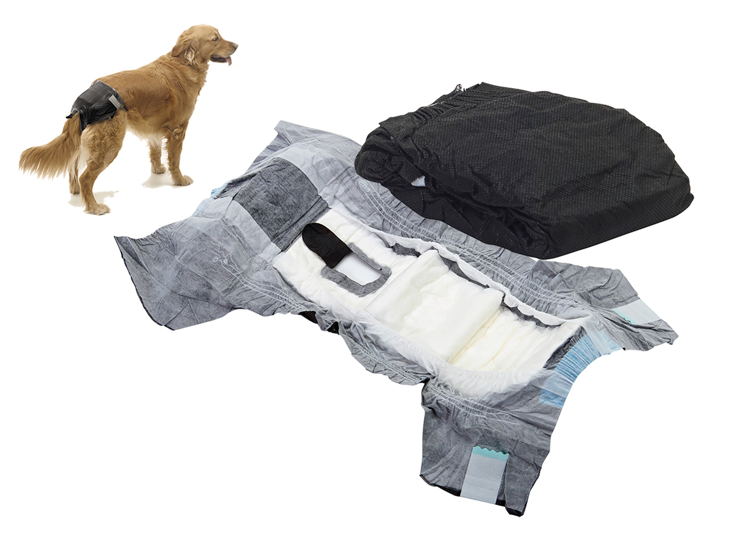 Couche Pour Chien Comfort Nappy Taille 4 (12 Couches)