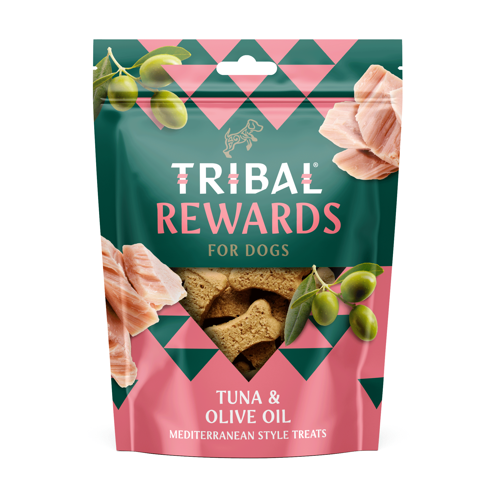 Tribal Friandises Rewards Thon & Huile D'Olive Pour Chien Adulte 125G