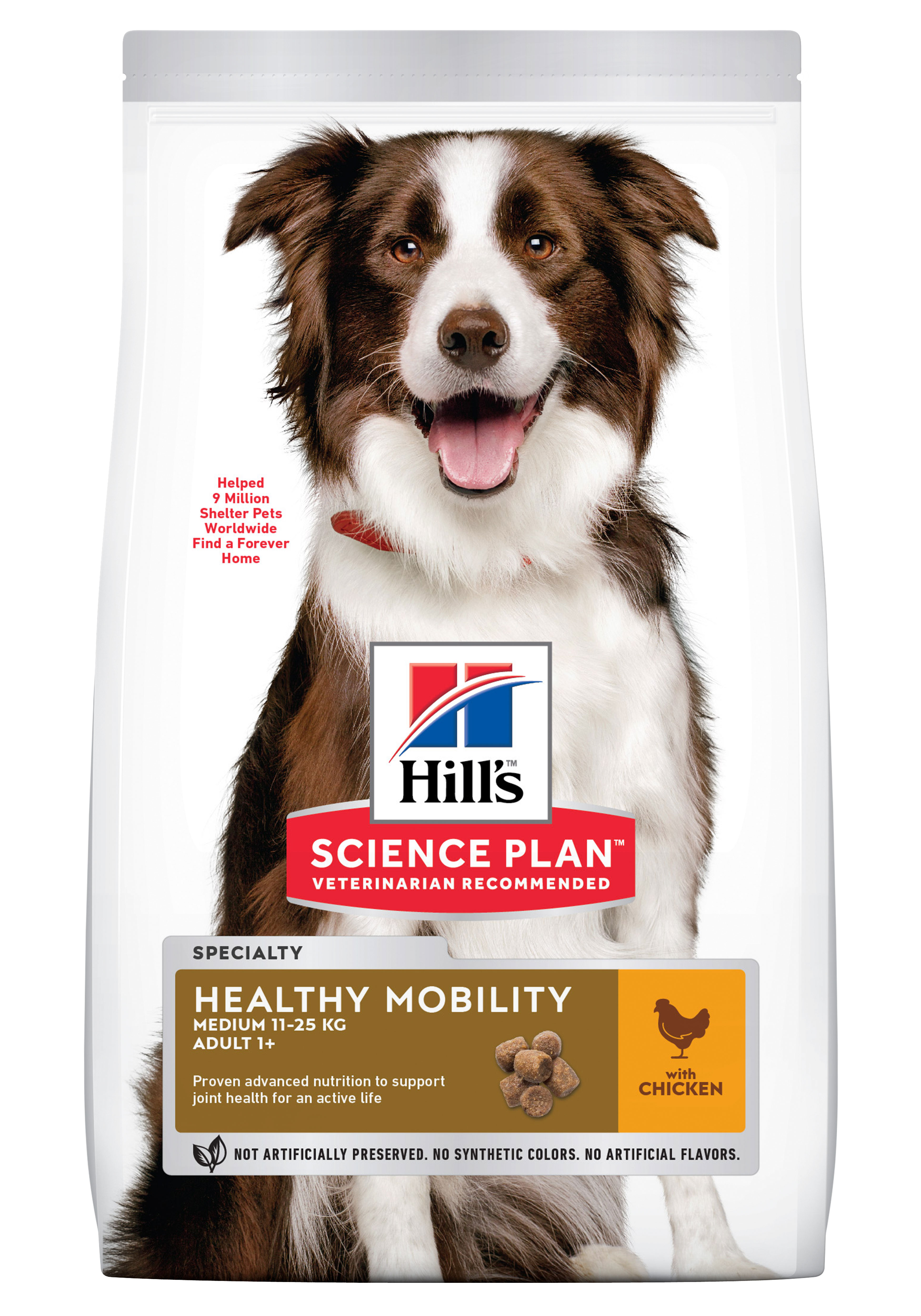 HILL'S SCIENCE PLAN Adult Healthy Mobility Medium hondenvoer kip 14kg