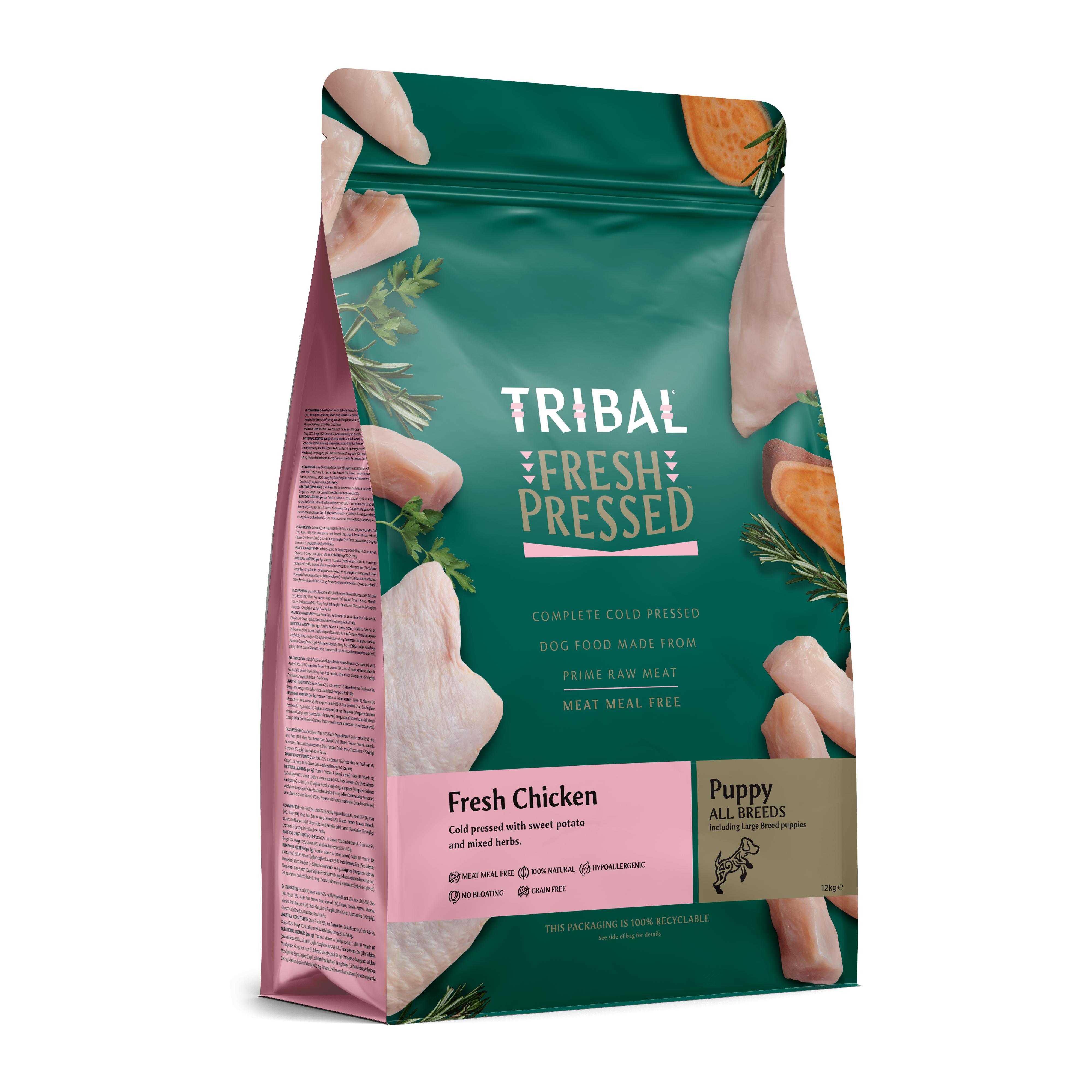 Tribal Fresh Pressed Poulet Pour Chiot 2.5Kg