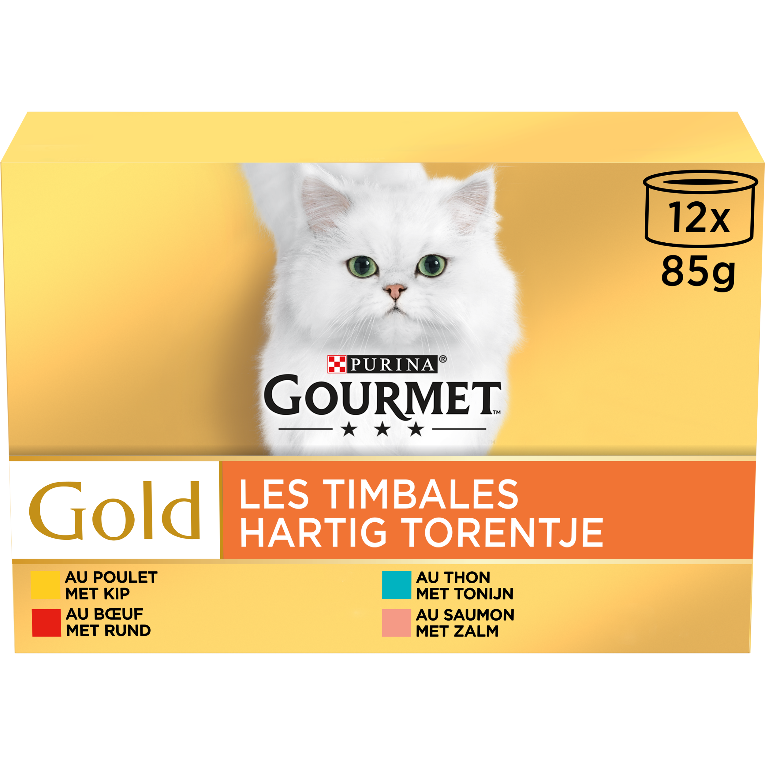 Gourmet Gold Les Timbales  12X85G