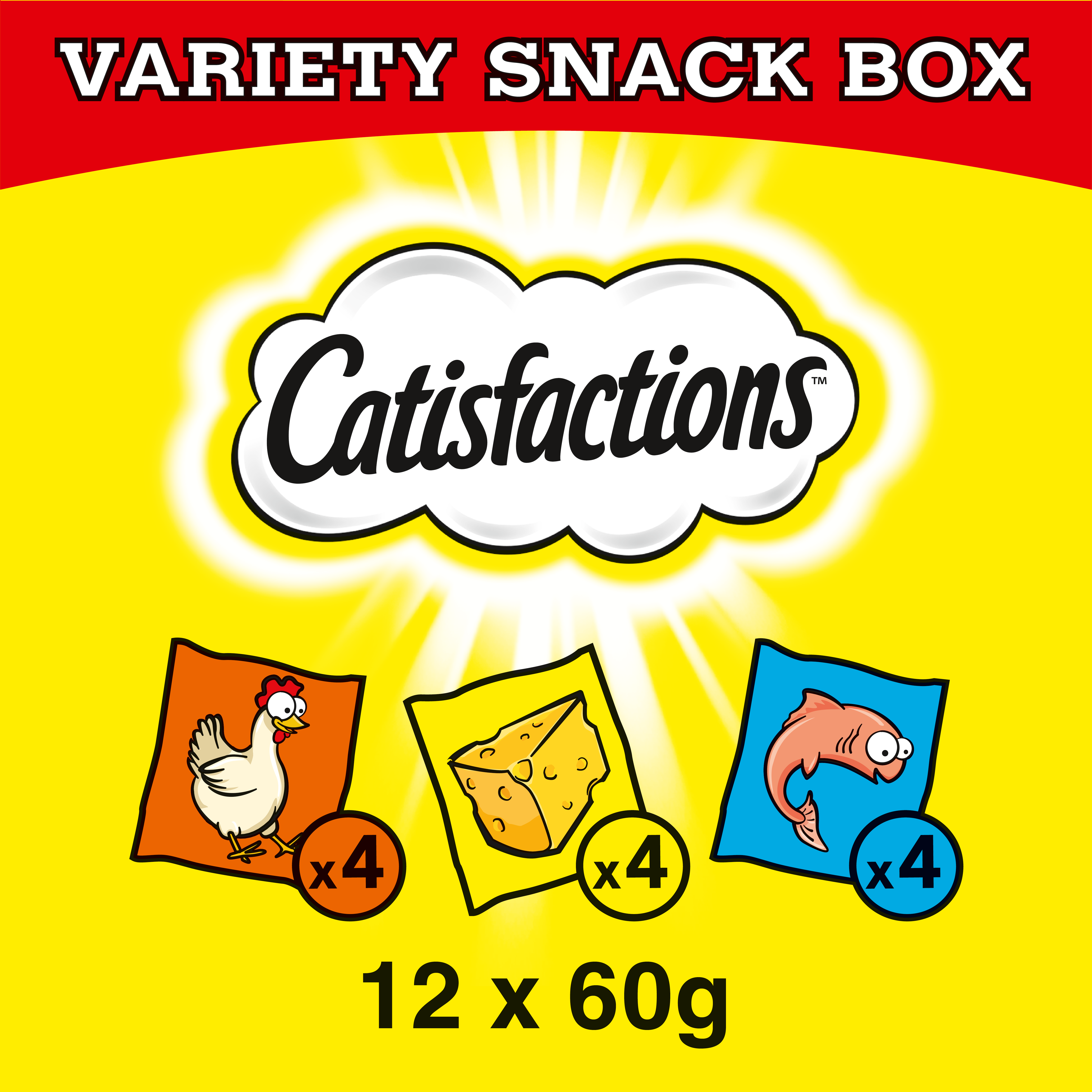CATISFACTION VARIETY BOX 12X60G