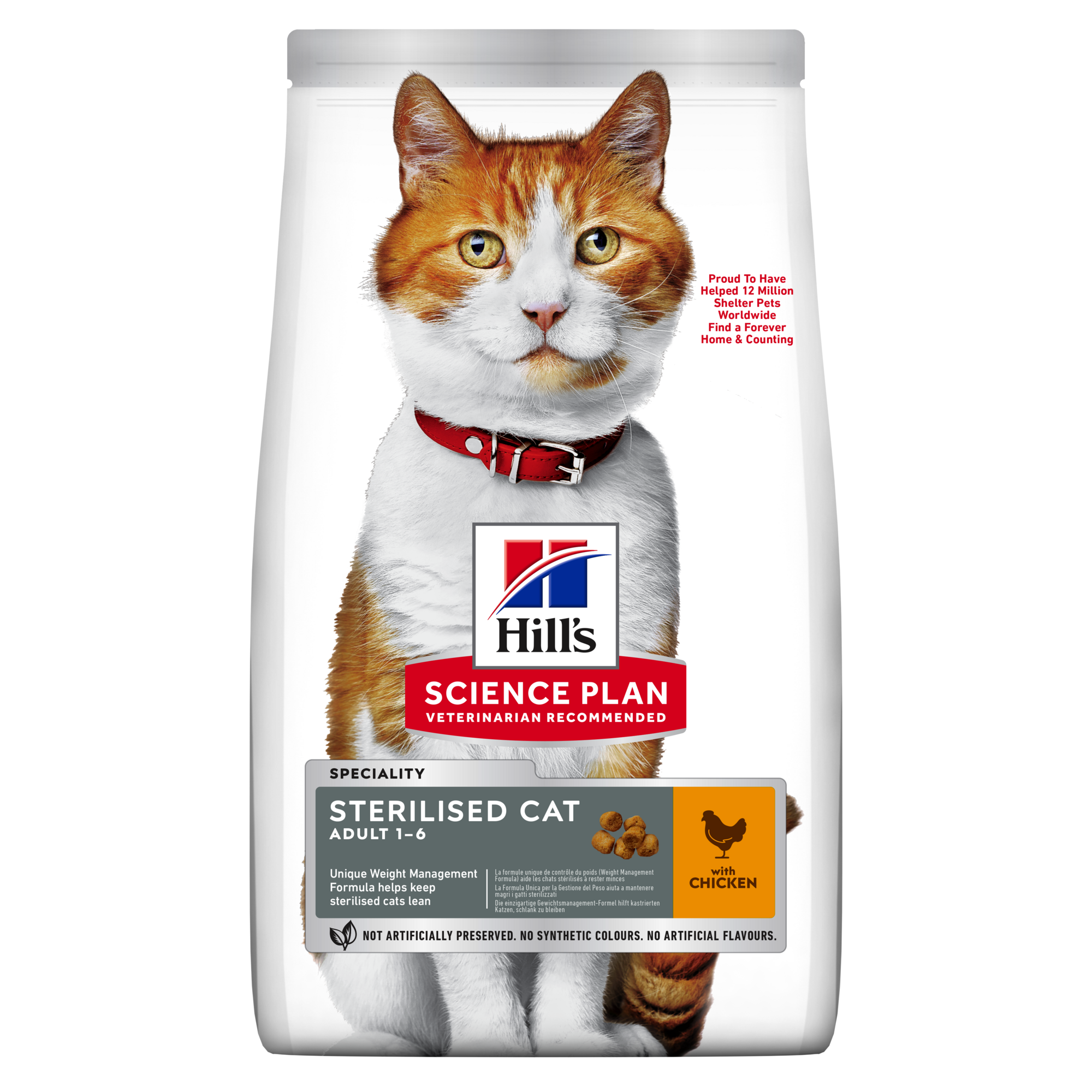 HILL'S SCIENCE PLAN Young Adult Sterilised Cat kattenvoer kip 1,5kg