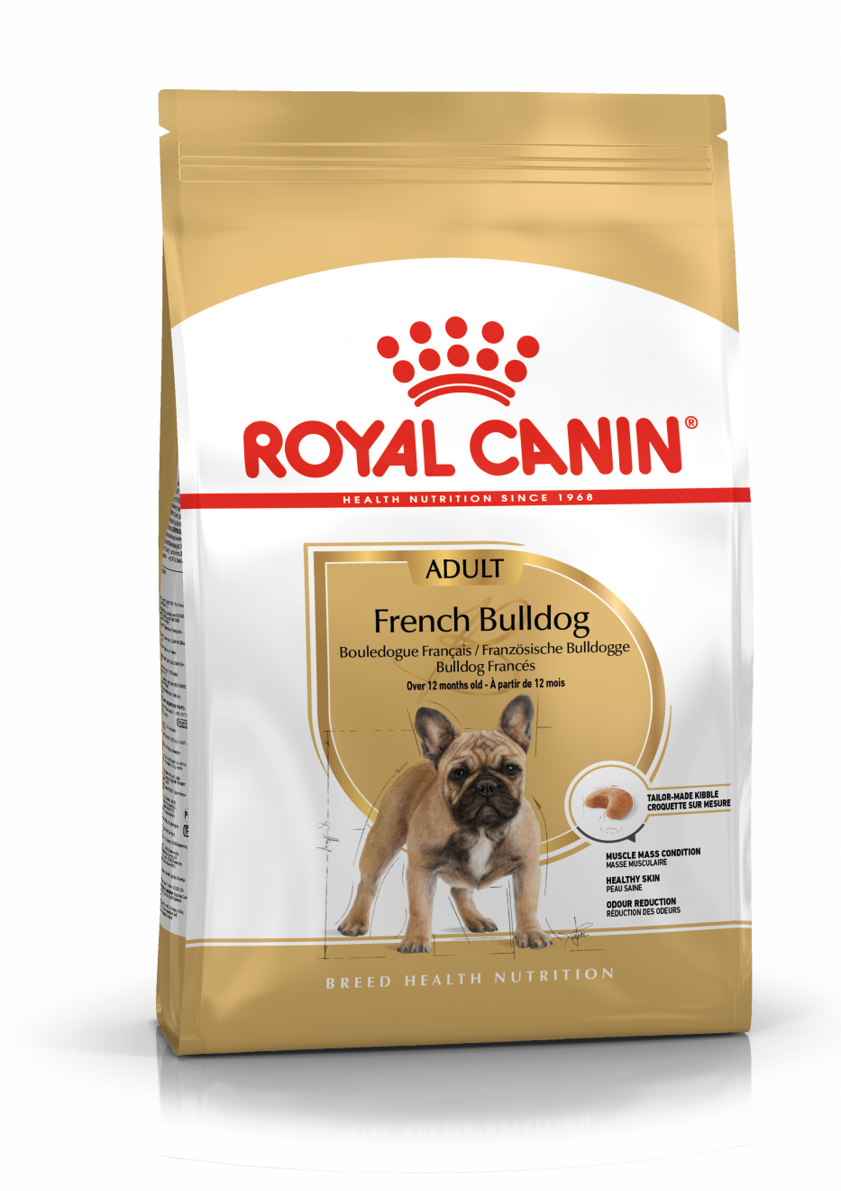 Royal Canin French Bulldog Adult - Aliment pour chien Bouledogue Français adulte et mature -À partir de 12 mois - 3kg