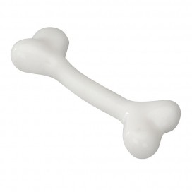Ebi Rubber Bone Avec Goût Vanilla M - 17,75Cm Blanc
