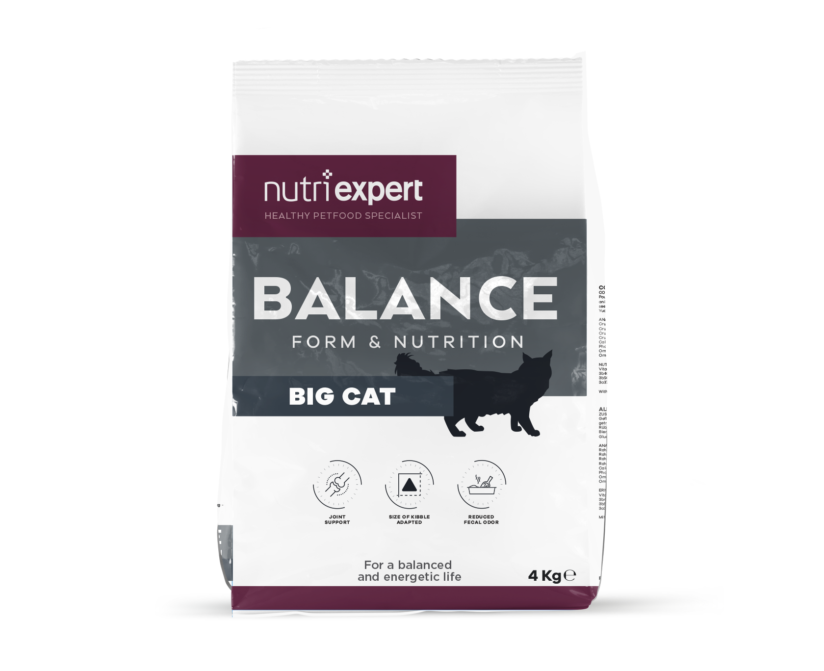 Nutri Expert Big Cat Balance Kip Adult 4Kg