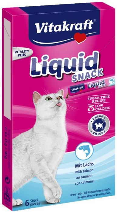 Vitakraft Liquid-Snack Chat Omega 3 (6X15Gr)