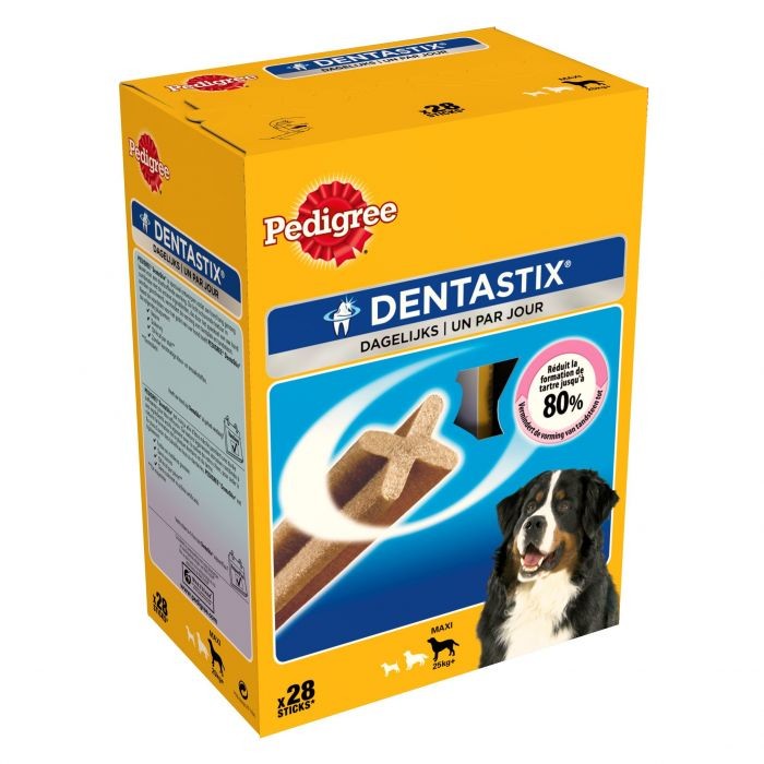 Pedigree Dentastix Un Par Jour Snacks Maxi 25 Kg+ 28 Stuks 1,08 Kg