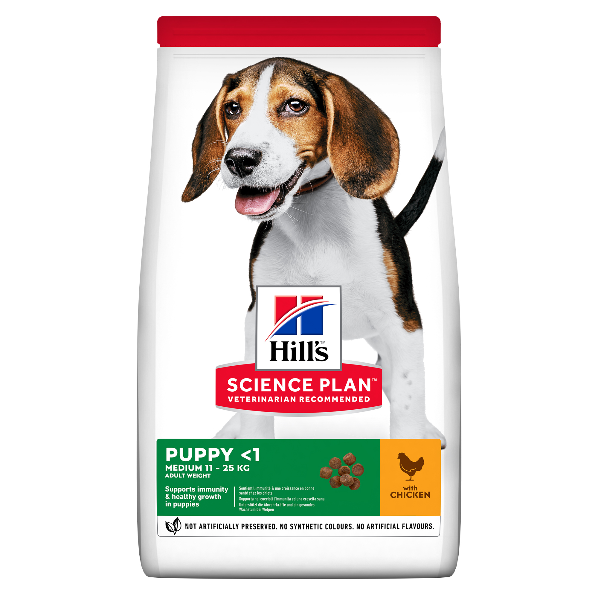 HILL'S SCIENCE PLAN Puppy Medium hondenvoer kip 2,5kg