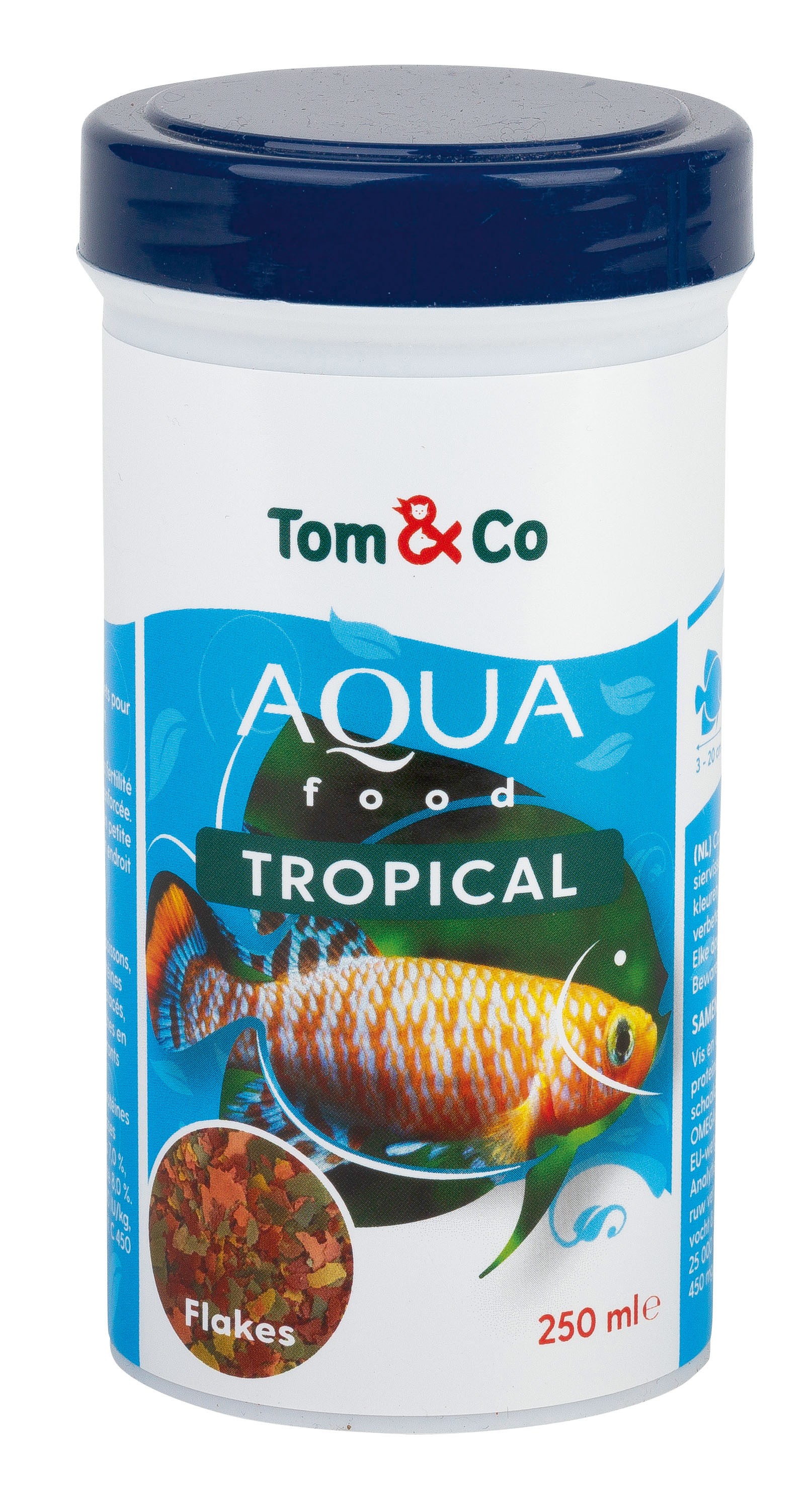 Tom&Co Tropical Flakes/Vlokken 250Ml