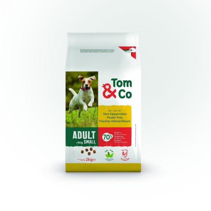 Tom&Co Mini Adult Viande Fraiche Poulet 2Kg