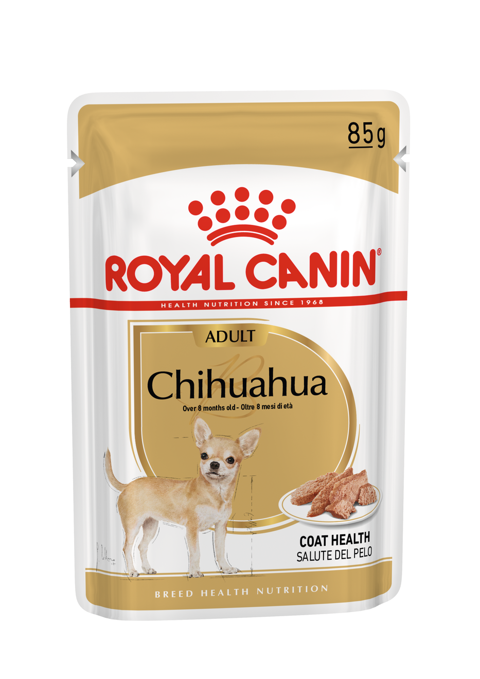 ROYAL CANIN® Chihuahua Adult voor volwassen en oudere honden van het ras Chihuahuavanaf 8 maanden (paté) 1,02kg