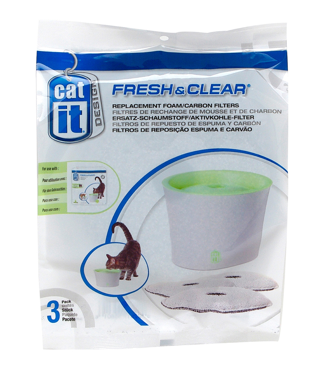 Cat Itca Filtre Fresh & Clear 3L (3Pcs)