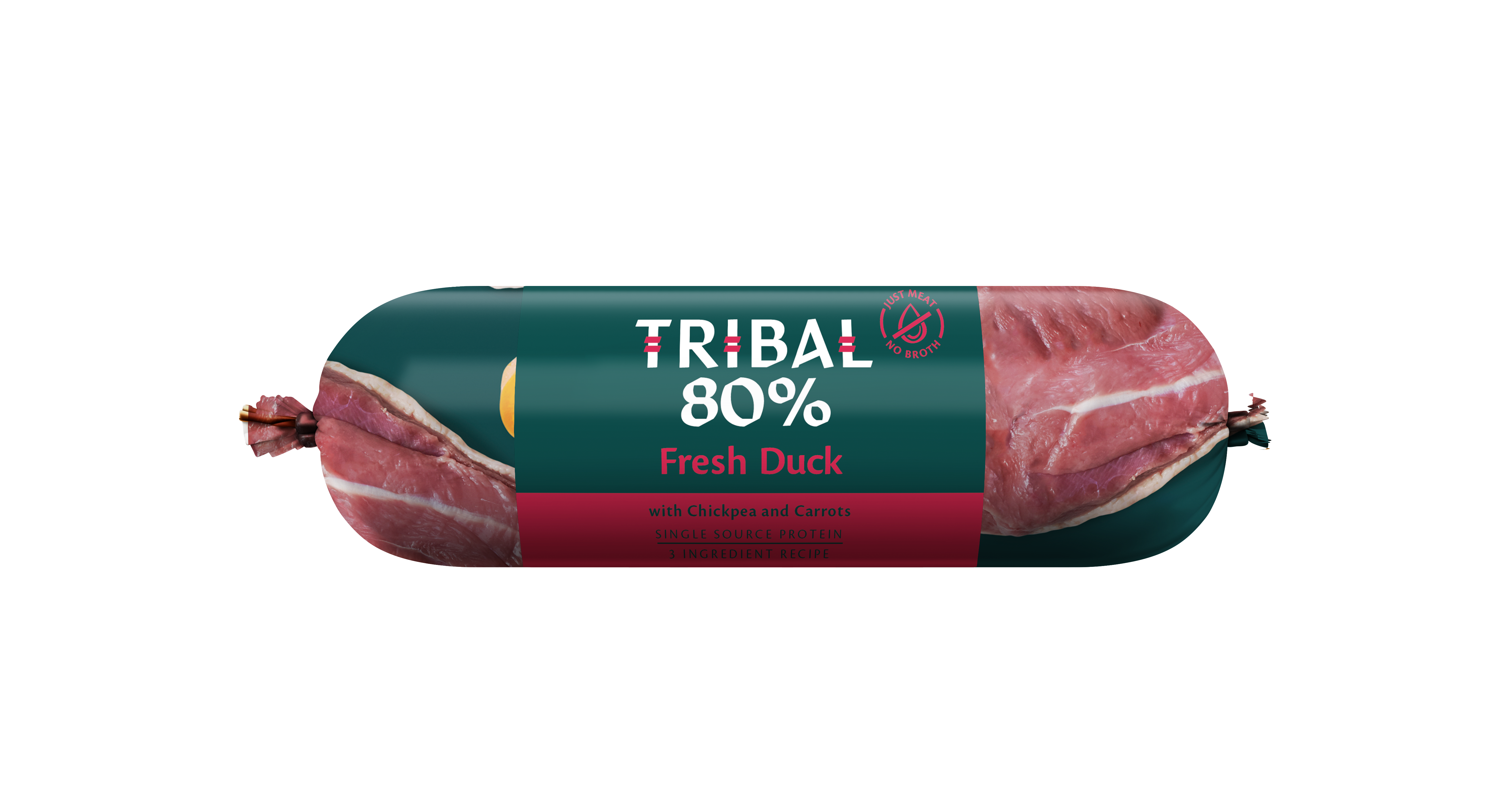 Tribal Saucisse 80% Canard Pour Chien Adulte 300gr