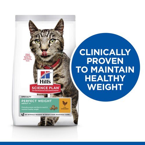 Hill'S Science Plan Feline Adult Perfect Weight Poulet 2,5Kg