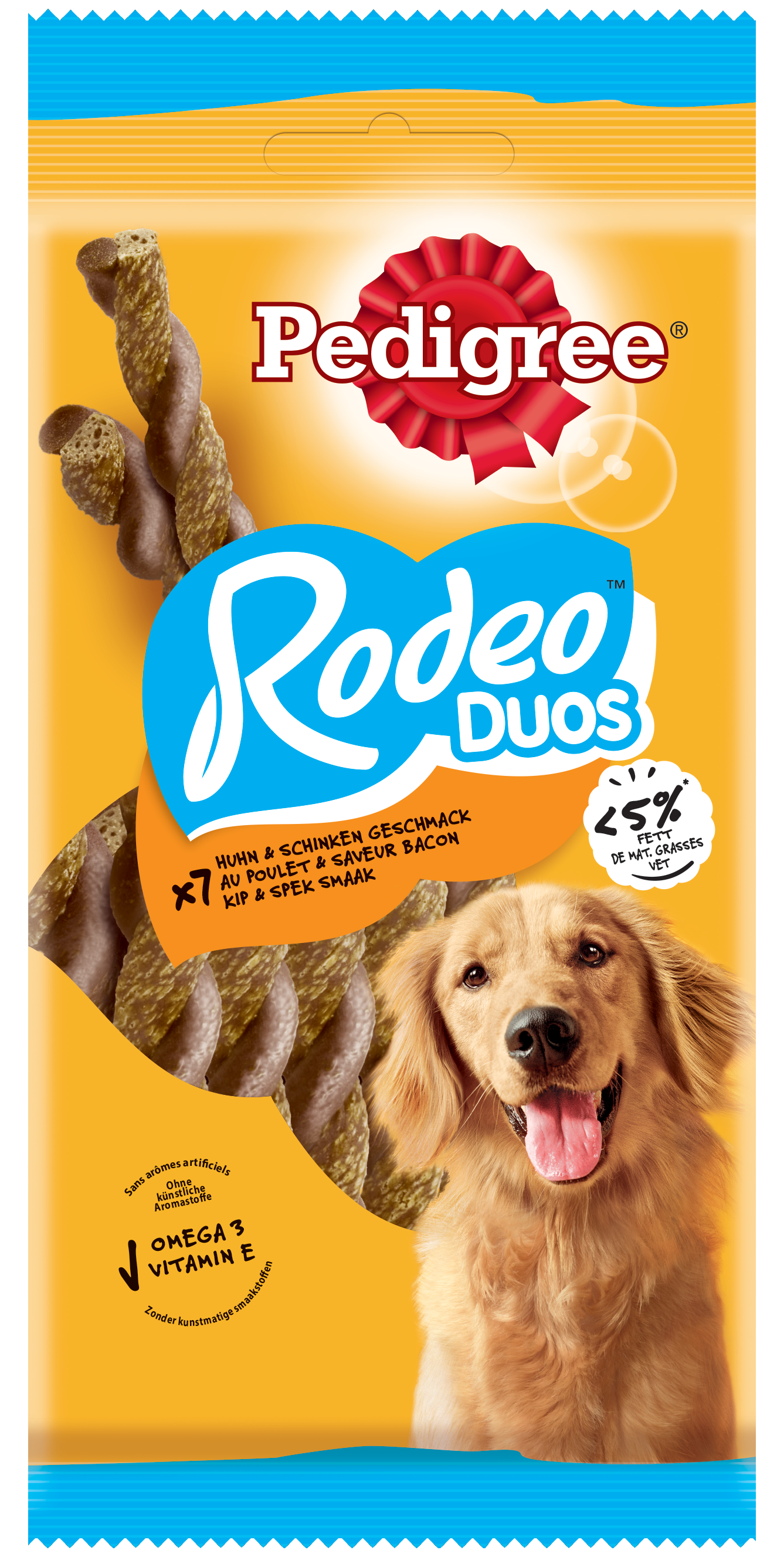 123G Ped Rodeo Duo Volaille&Bacon 7Pc