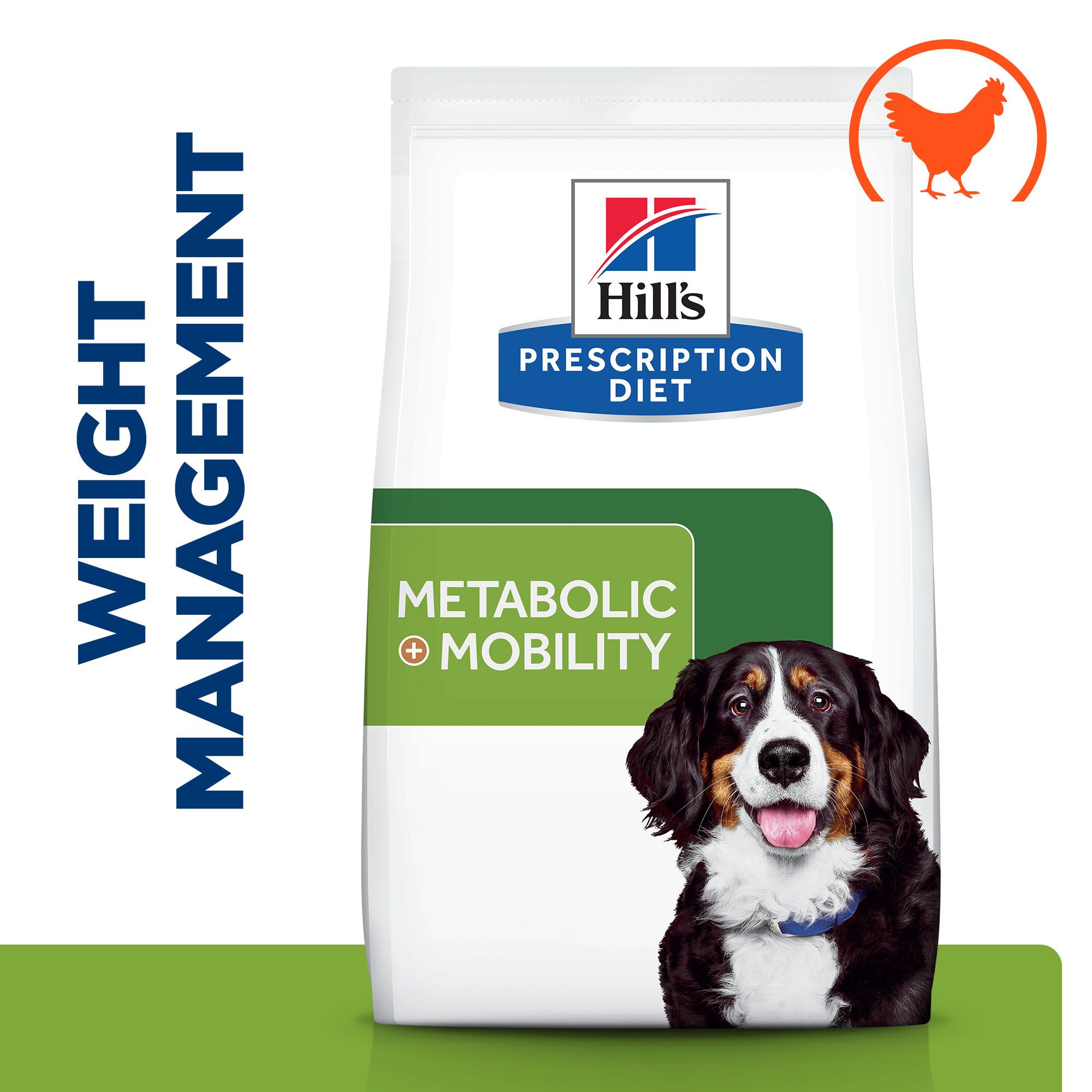 Hill's Prescription Diet Metabolic + Mobility Weight Management Hondenvoer met Kip Zak 12kg