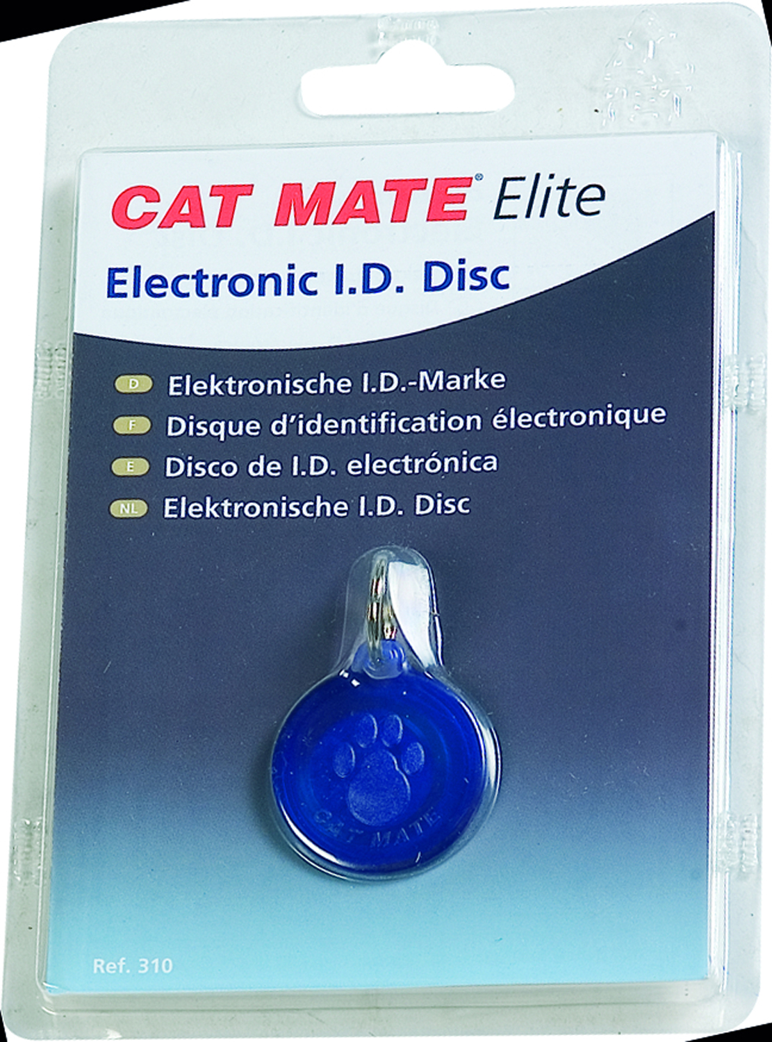  Cat Mate Elektronische Id Hanger  Blauw