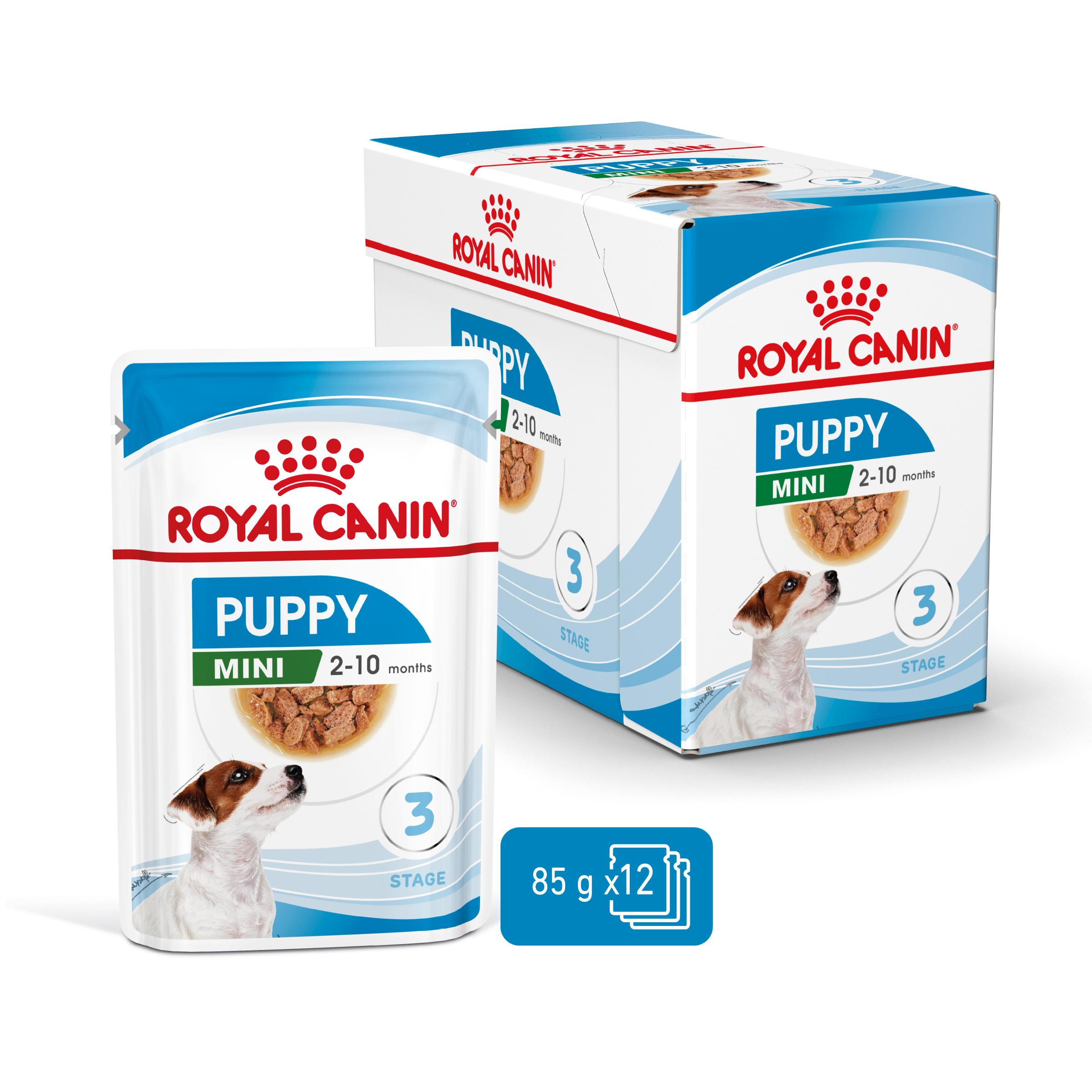 ROYAL CANIN® puppy mini sachet fraicheur pour petit chiot 0,085kg