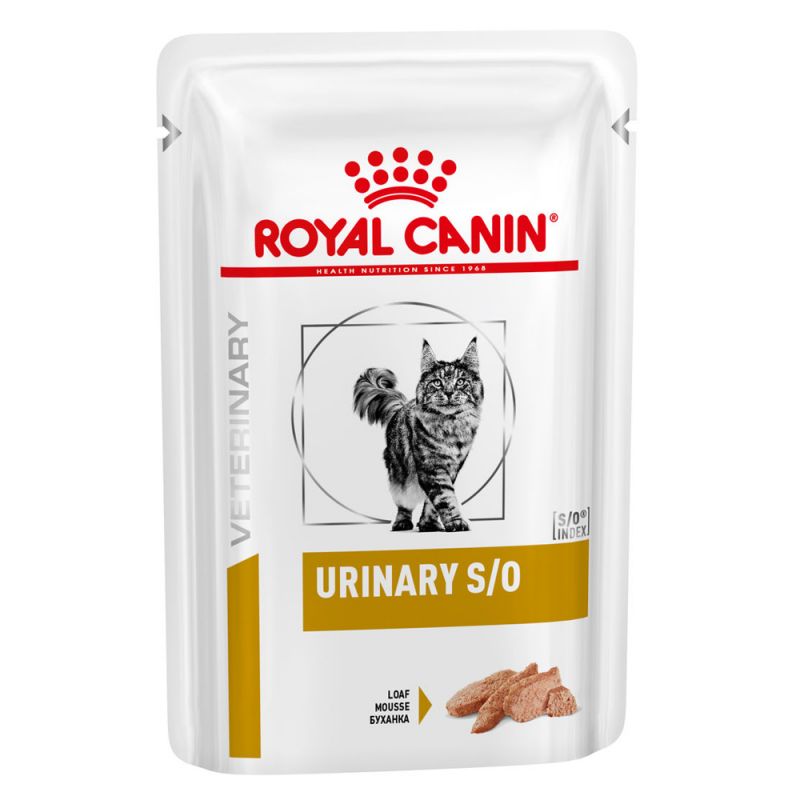 ROYAL CANIN VETERINARY VDIET CAT URINARY S/O MOUSSE volaille ADULT 12*85g