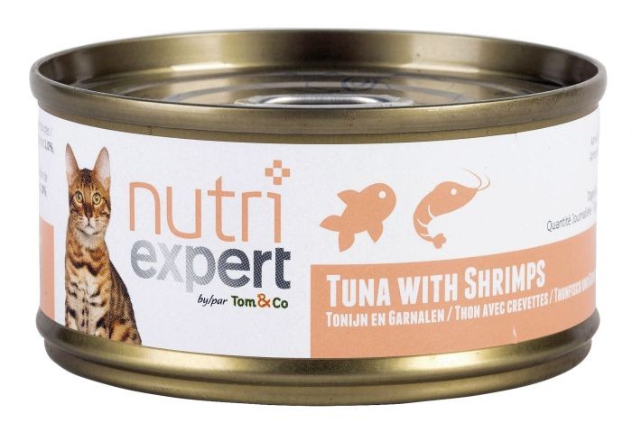 Nutri Expert Thon avec crevettes Pour Chat 70G