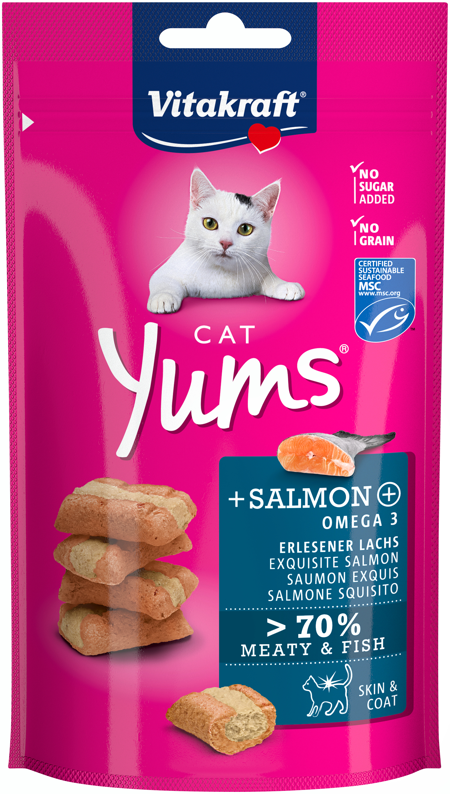Vitakraft Cat Yums Saumon 40Gr