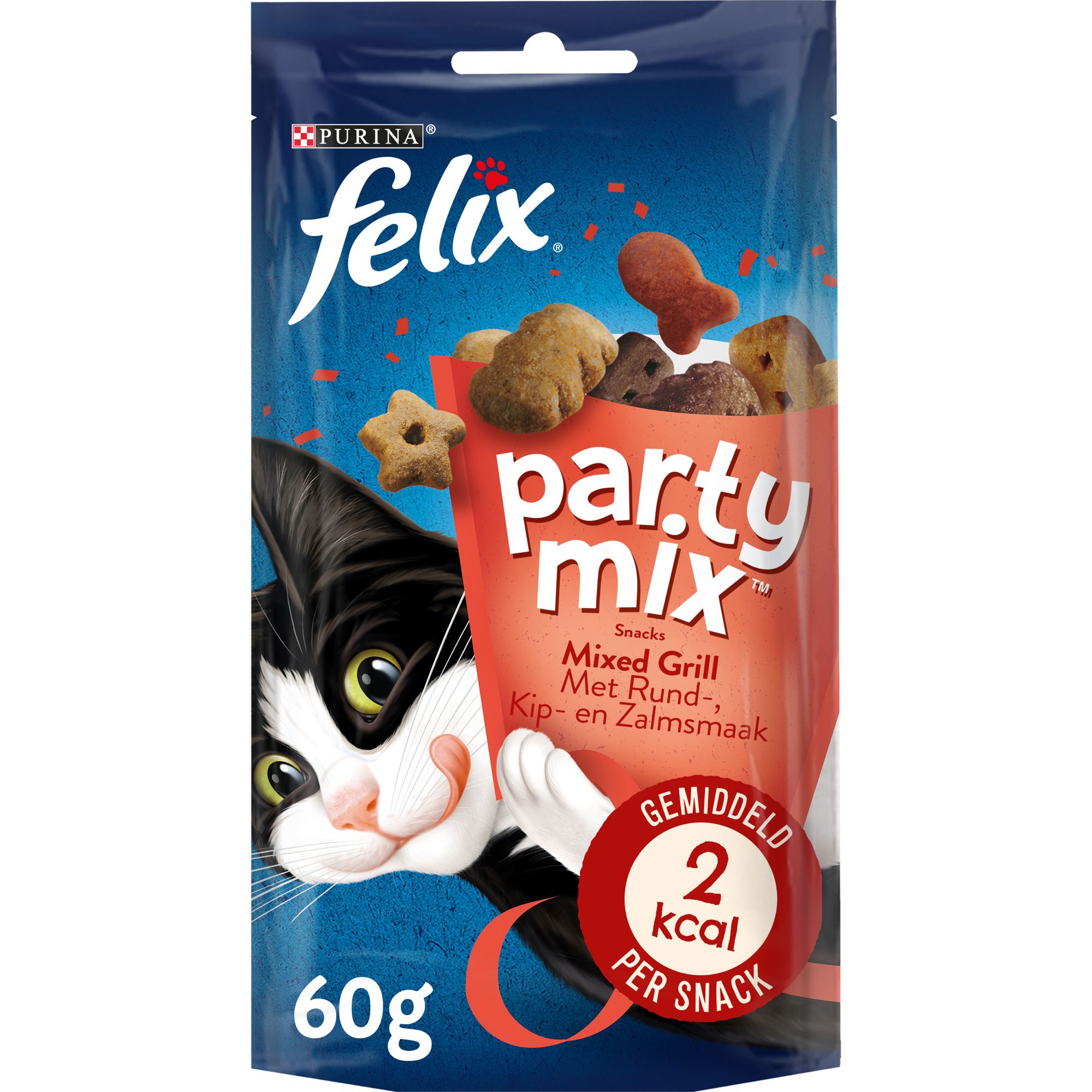 Felix Party Mix Grilled Snack Chat 60G