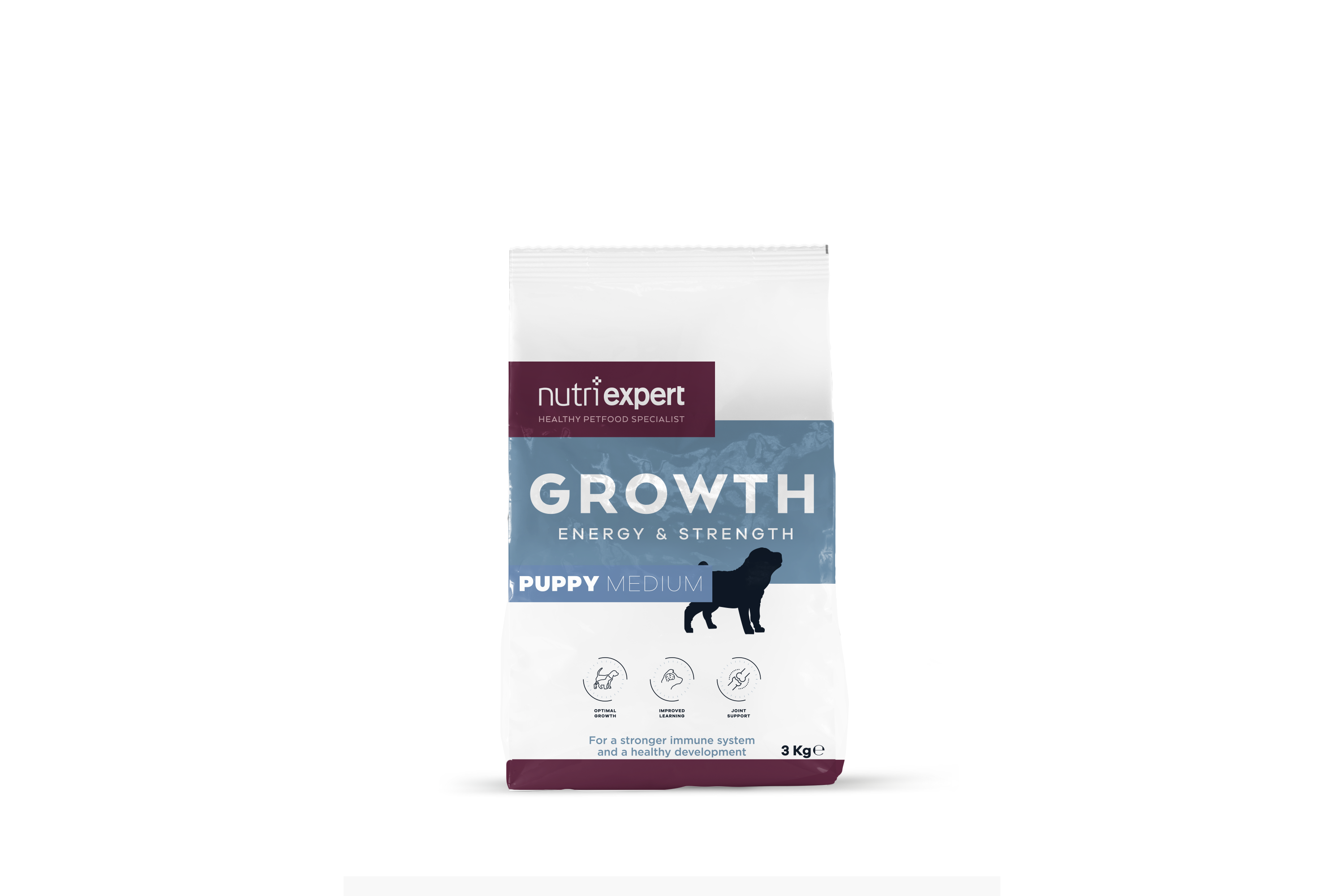 Nutri Expert Growth Brokken Medium Hond Puppy Kip 3Kg