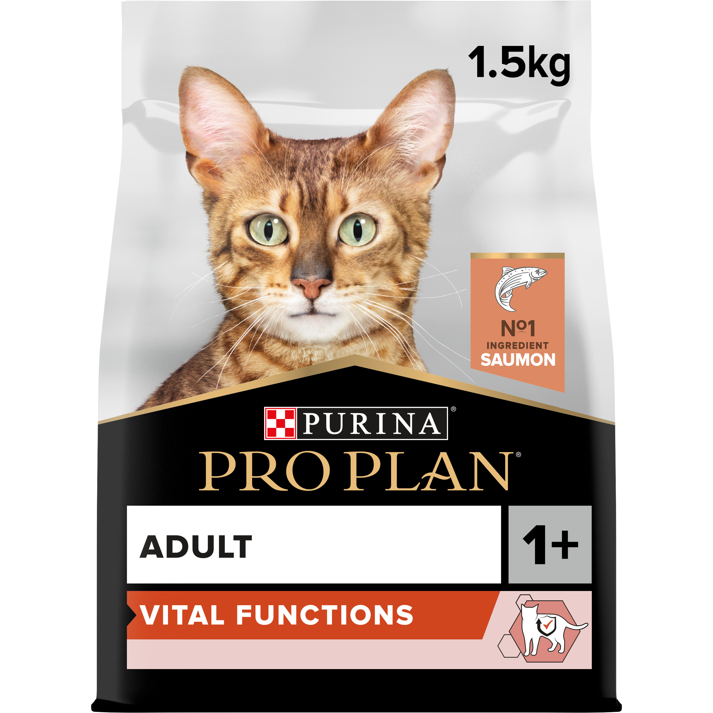 Kattenvoer Vital Fonctions (Adult) Zalm 1,5kg