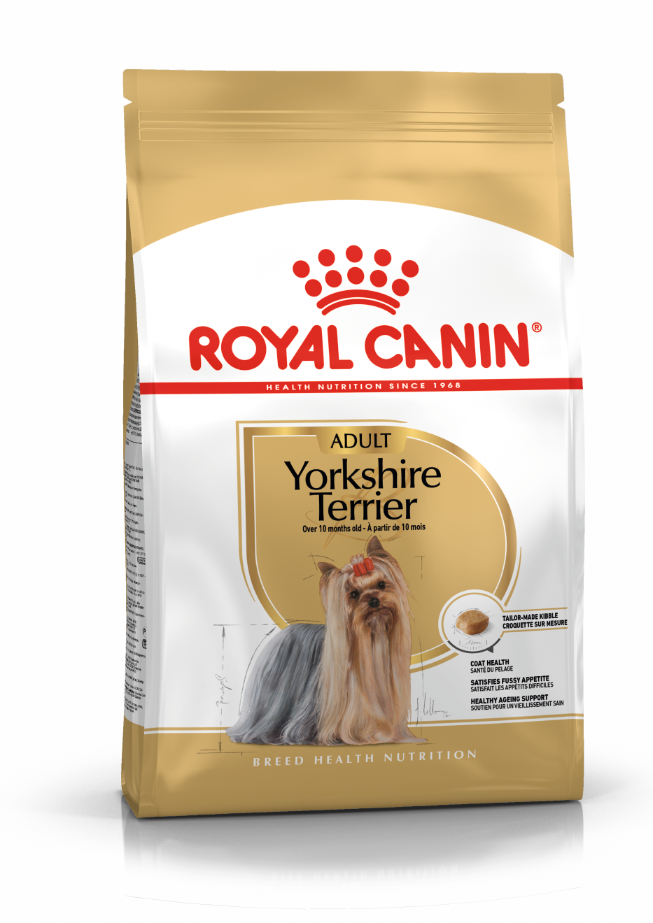 Royal Canin Yorkshire Terrier Adult - Aliment pour chien Yorkshire Terrier adulte et mature -À partir de 10 mois - 1,5kg