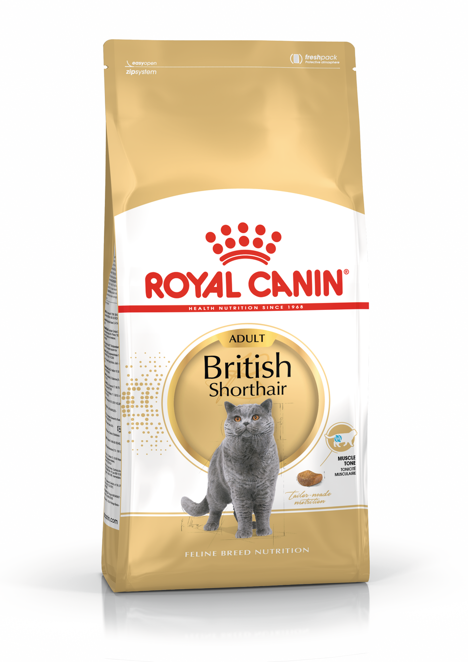 Royal Canin British Shorthair Adult - Aliment pour chats -Spécial chats adultes. British Shorthair - À partir de 12 mois - 2kg