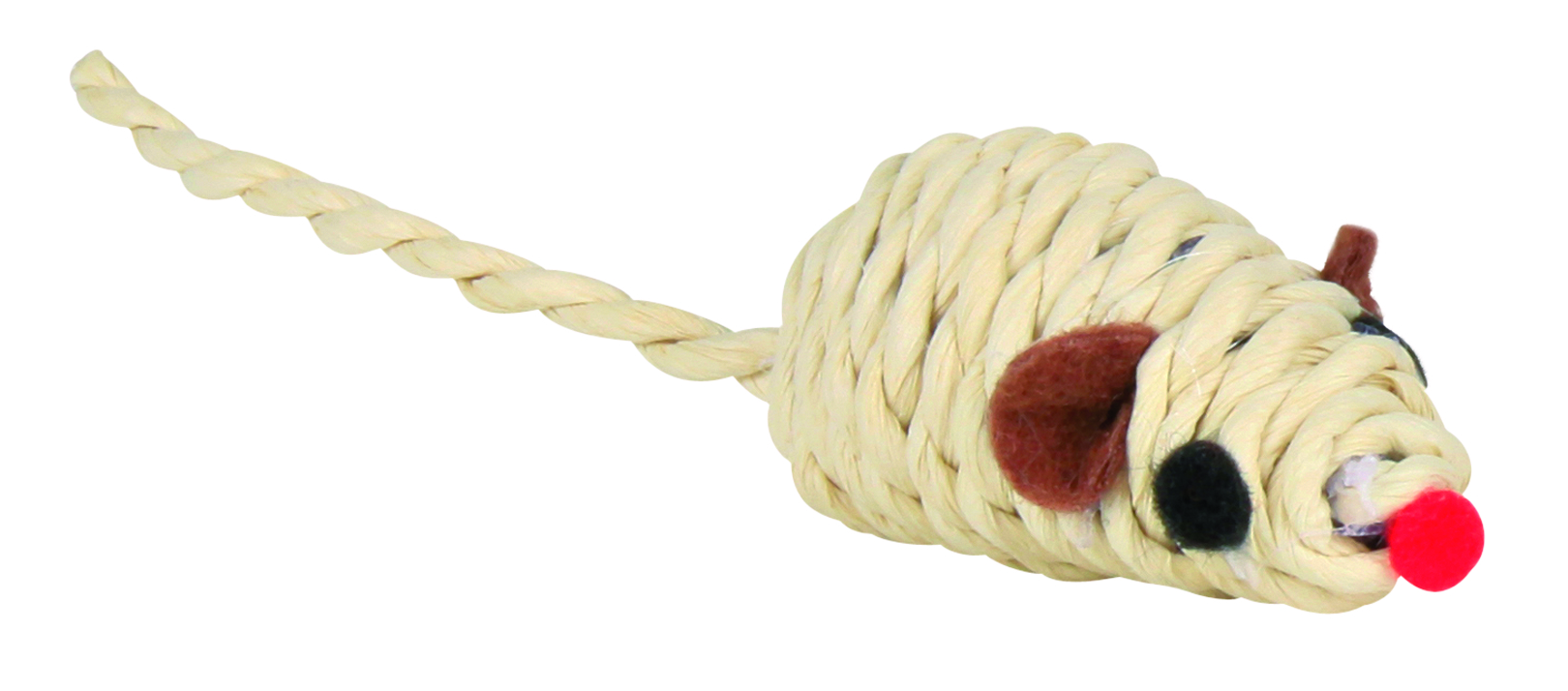 TRIXIE Souris, au fil de coton/à la rabane  5 cm 