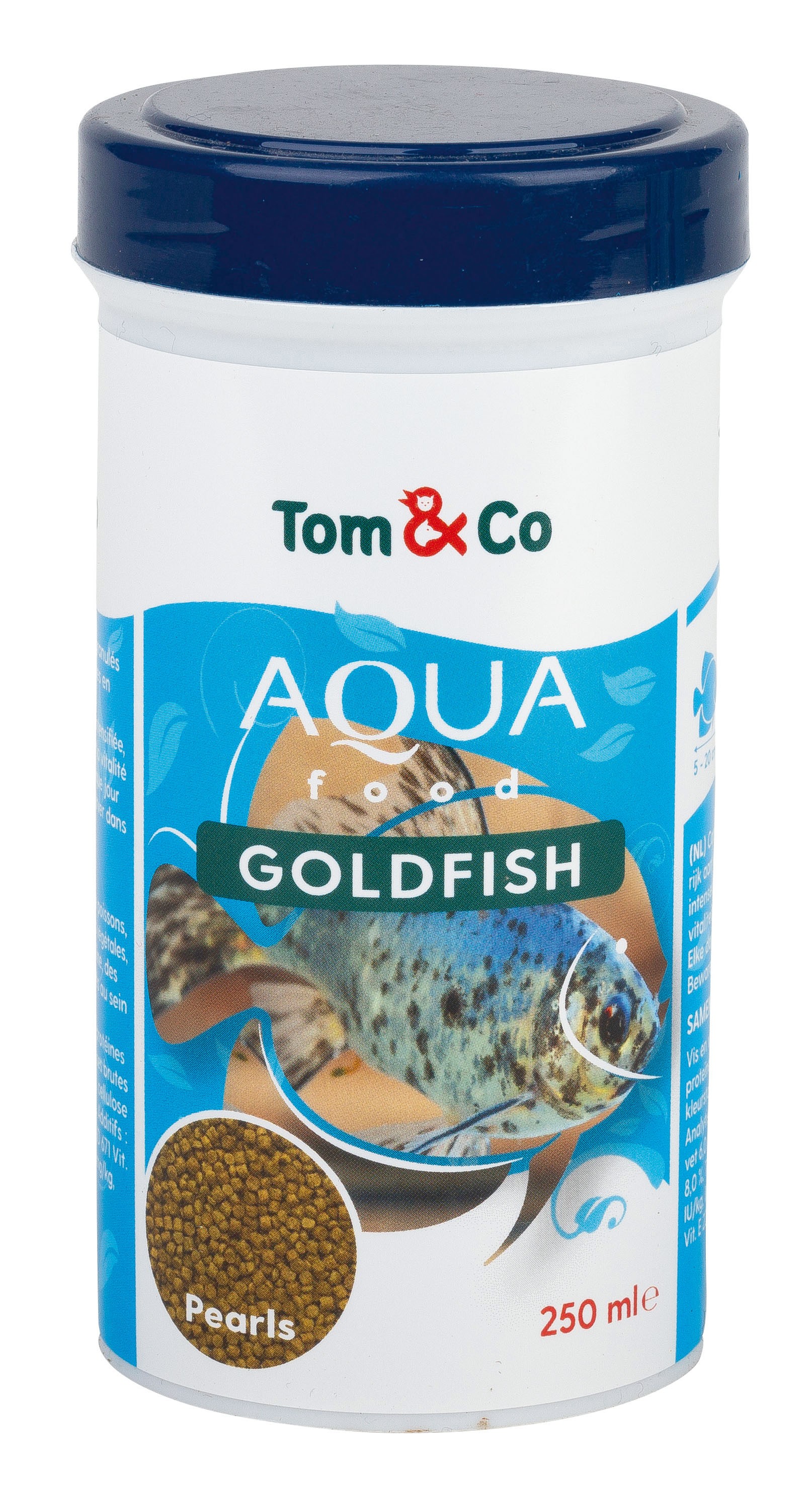 Tom&Co Goldfish Pearls/Granulés 250Ml