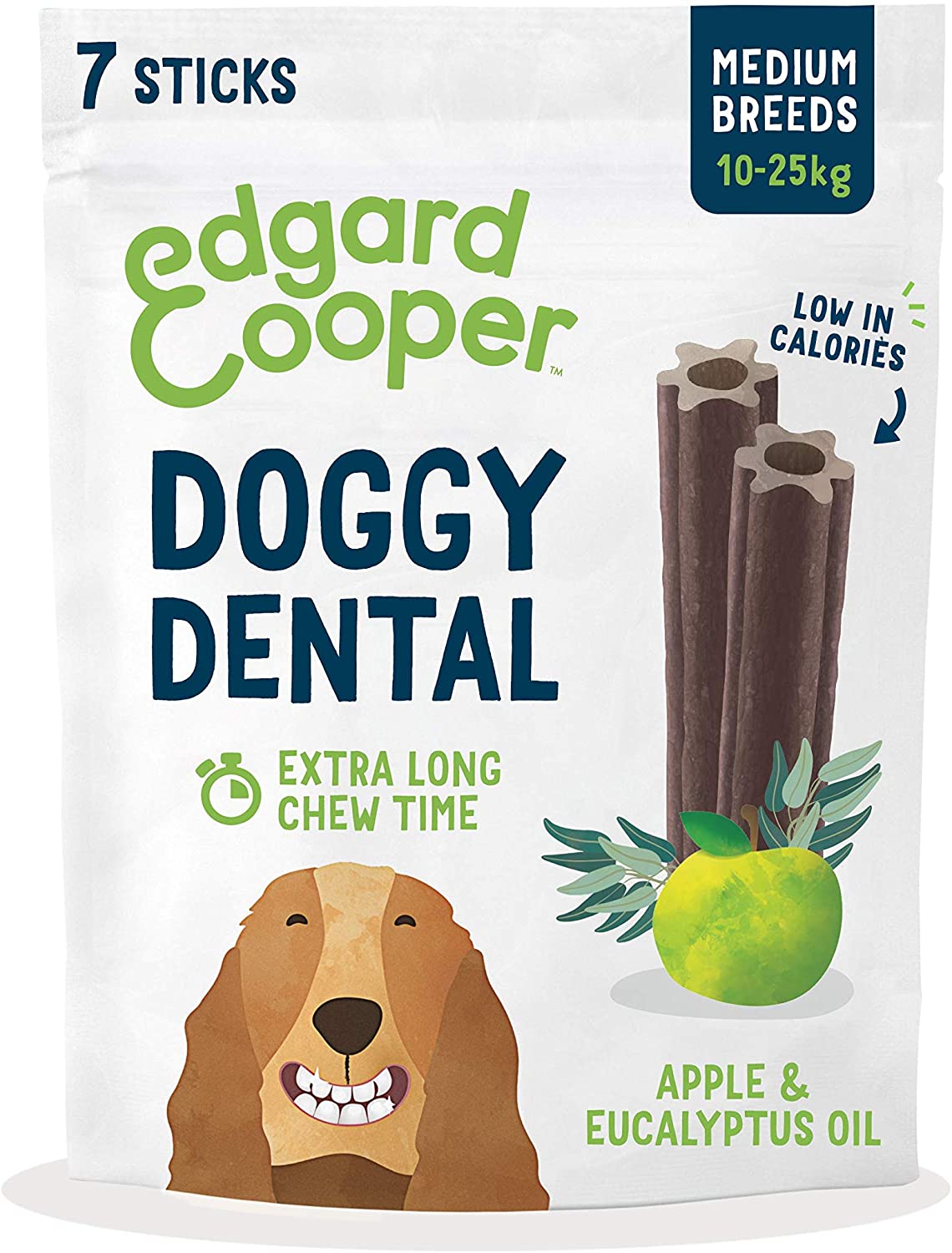 Edgard & Cooper Doggy Dental Appel & Eucalyptus 160G